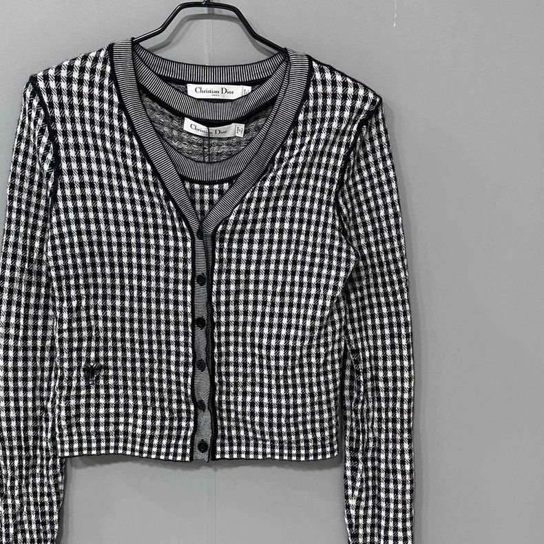 Dior Dior Cashmere cardigan sweater 2506-Nextarrow Size S / US 4 / IT 40 - 1 Thumbnail