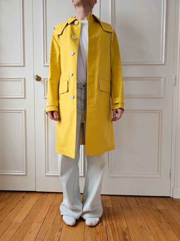 Burberry Prorsum S/S 2014 RUNWAY HOODED RAINCOAT Size US S / EU 44-46 / 1 - 11 Thumbnail
