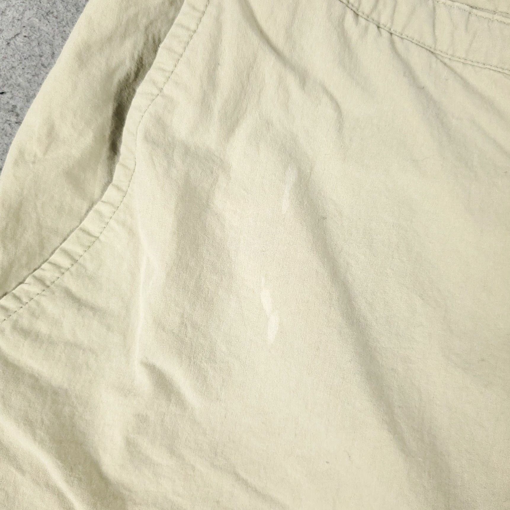 Tommy Bahama VINTAGE Tommy Bahama Women's Chino Shorts Size 8 Beige Flat Front Casual Spring Summer Size 27" / US 4 / IT 40 - 7 Thumbnail