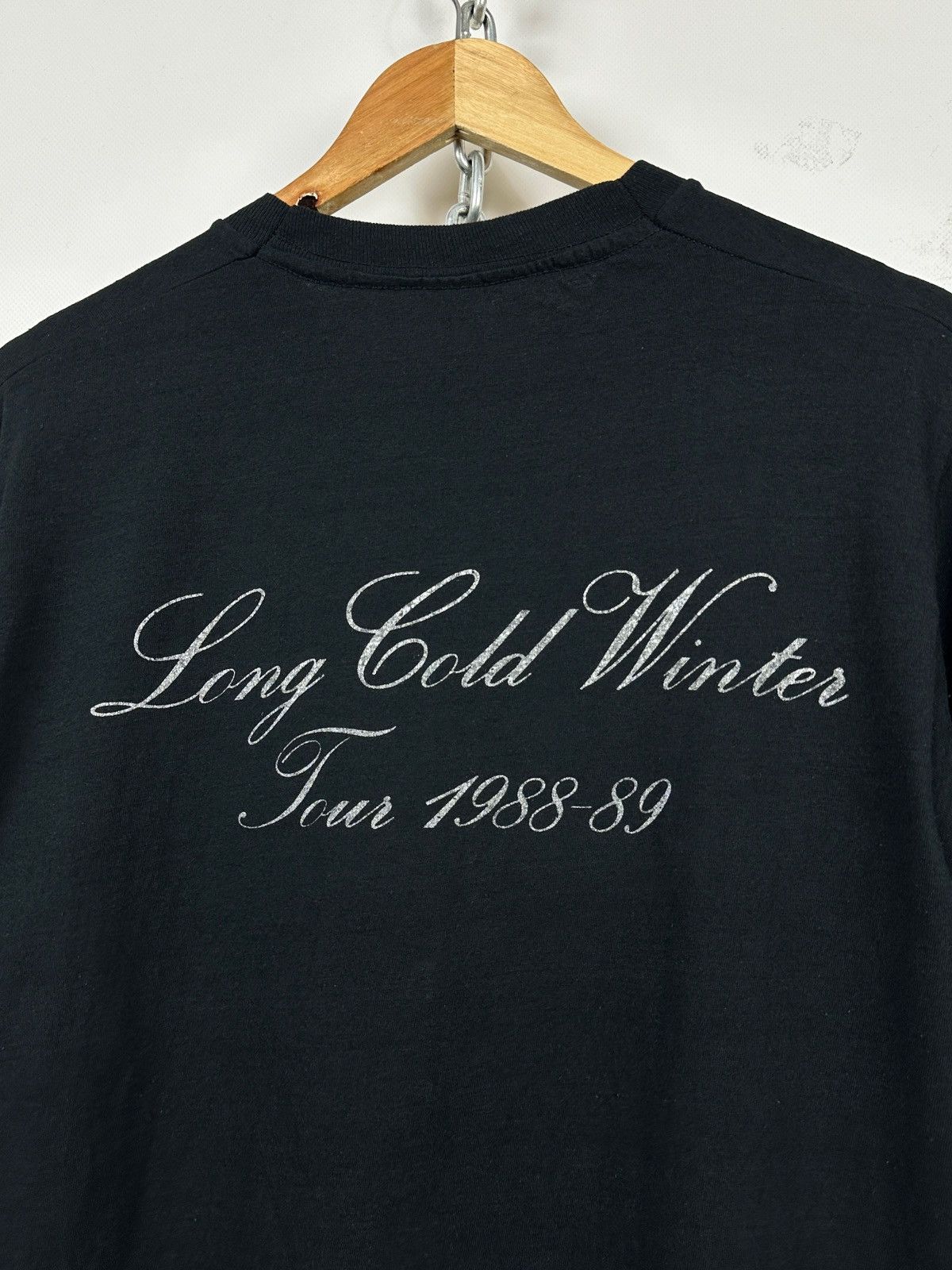 Band Tees 1988 Vintage Cinderella Long Cold Winter Tour Band T-Shirt Size US L / EU 52-54 / 3 - 17 Thumbnail