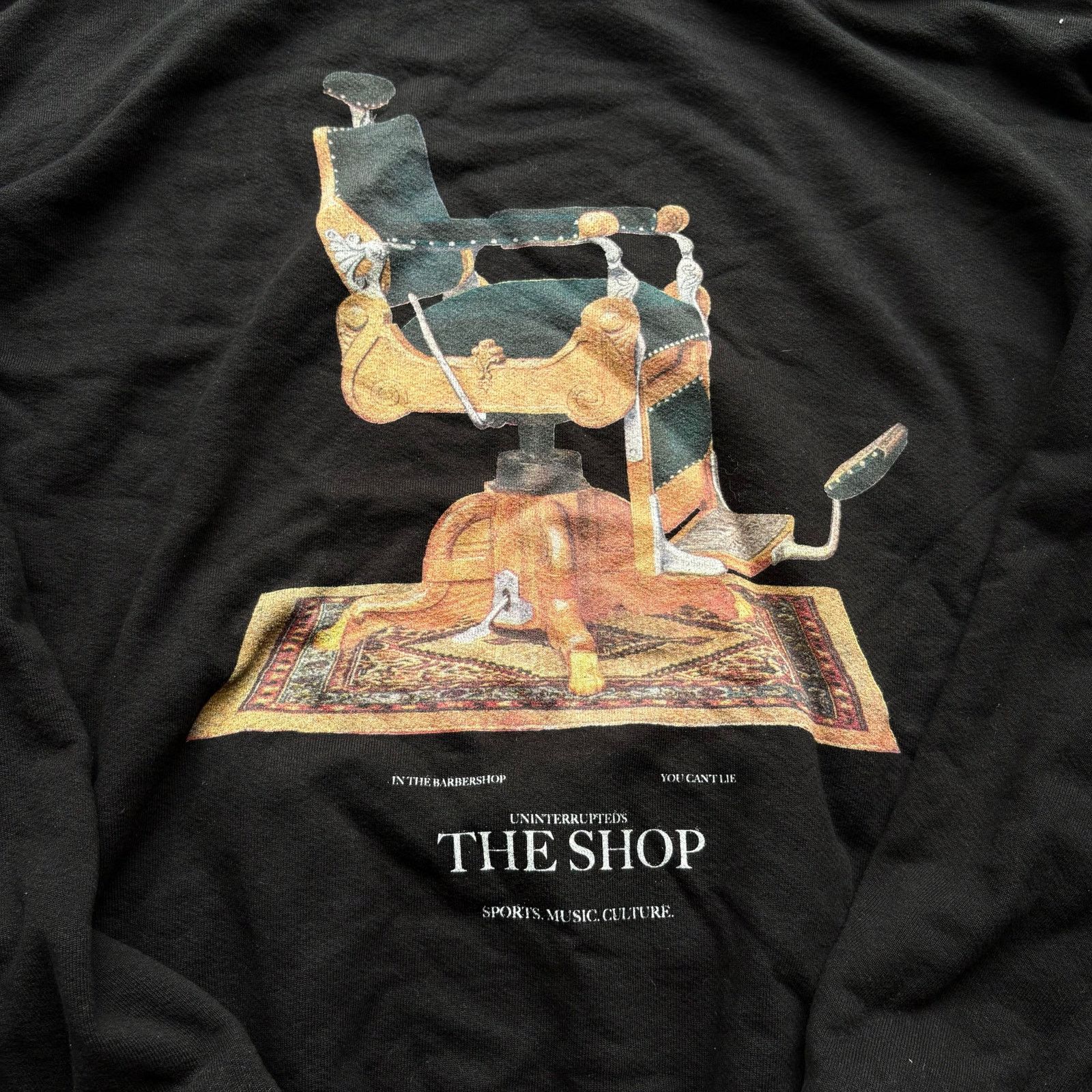 NBA × Other The Shop Uninterrupted Boxy Baggy Promo Sweatshirt Size US XXL / EU 58 / 5 - 6 Thumbnail
