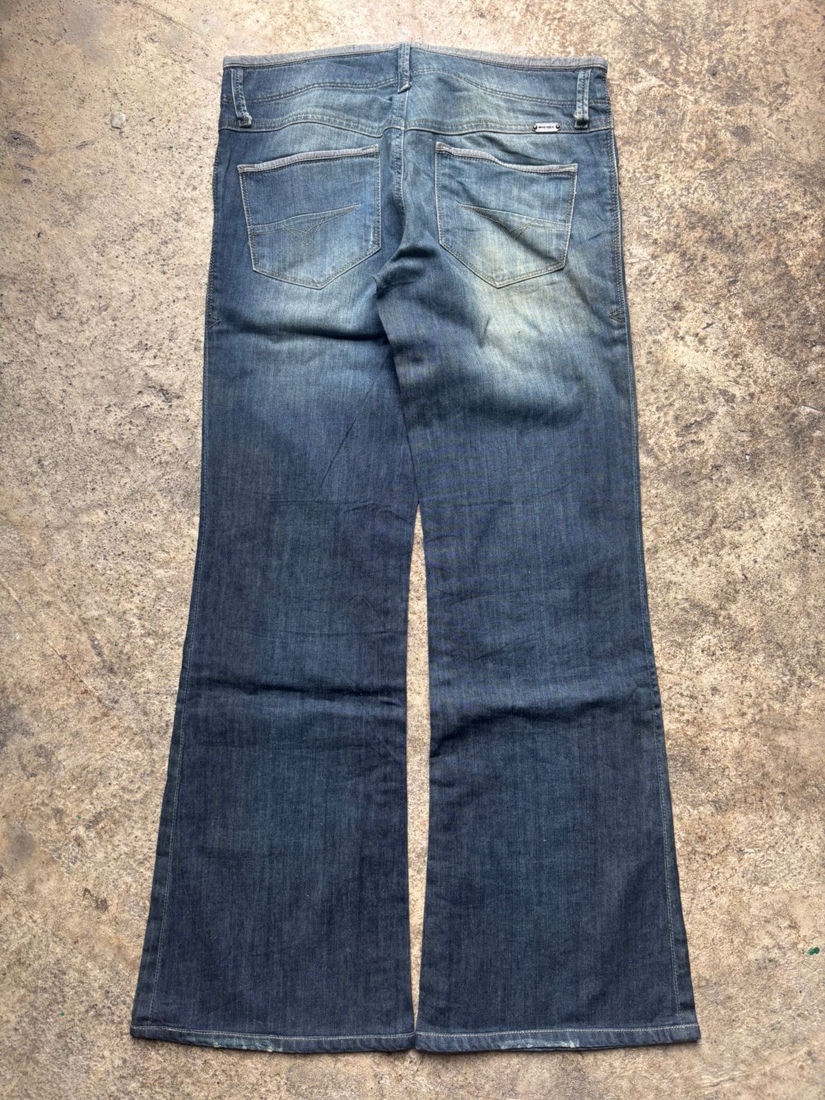 Diesel 2000s Y2k Diesel Flared Jeans Size US 28 / EU 44 - 7 Thumbnail