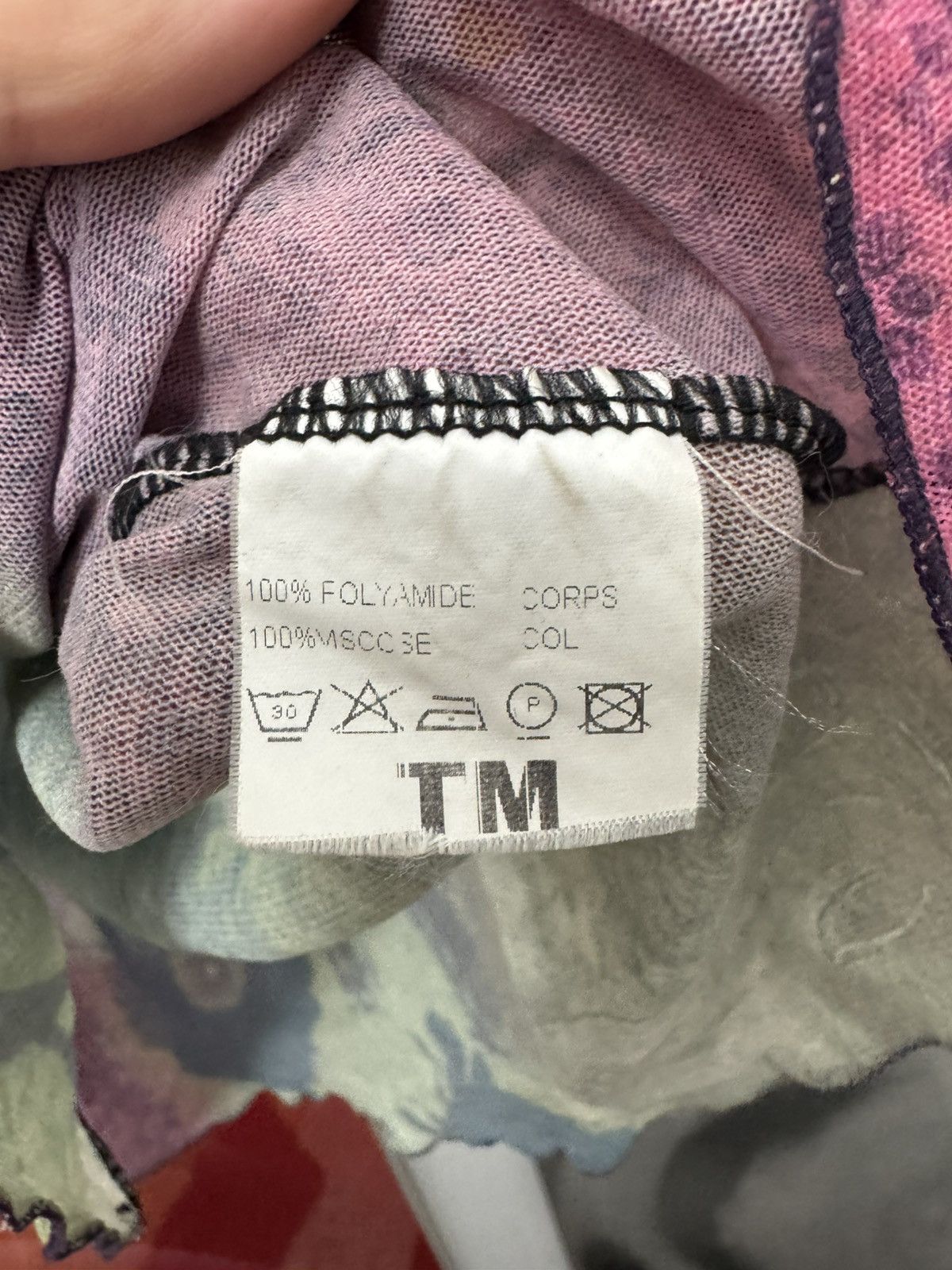 Vintage Rare Vintage Multi Japanese Mesh top like jean paul gaultier Size M / US 6-8 / IT 42-44 - 6 Thumbnail