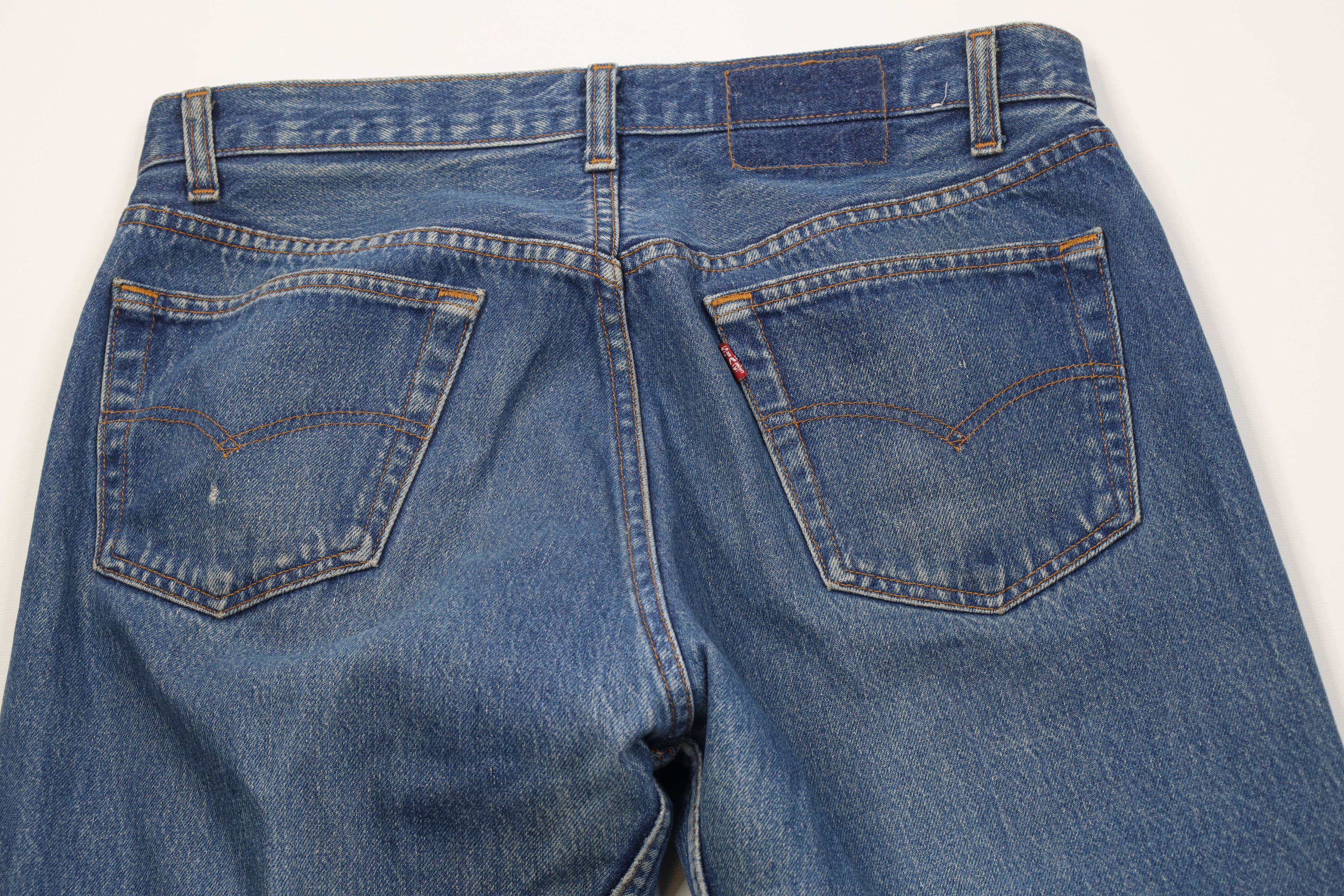 Levi's Vintage 80s Levis 501xx Button Fly Original Denim Jeans USA Size US 34 / EU 50 - 13 Thumbnail