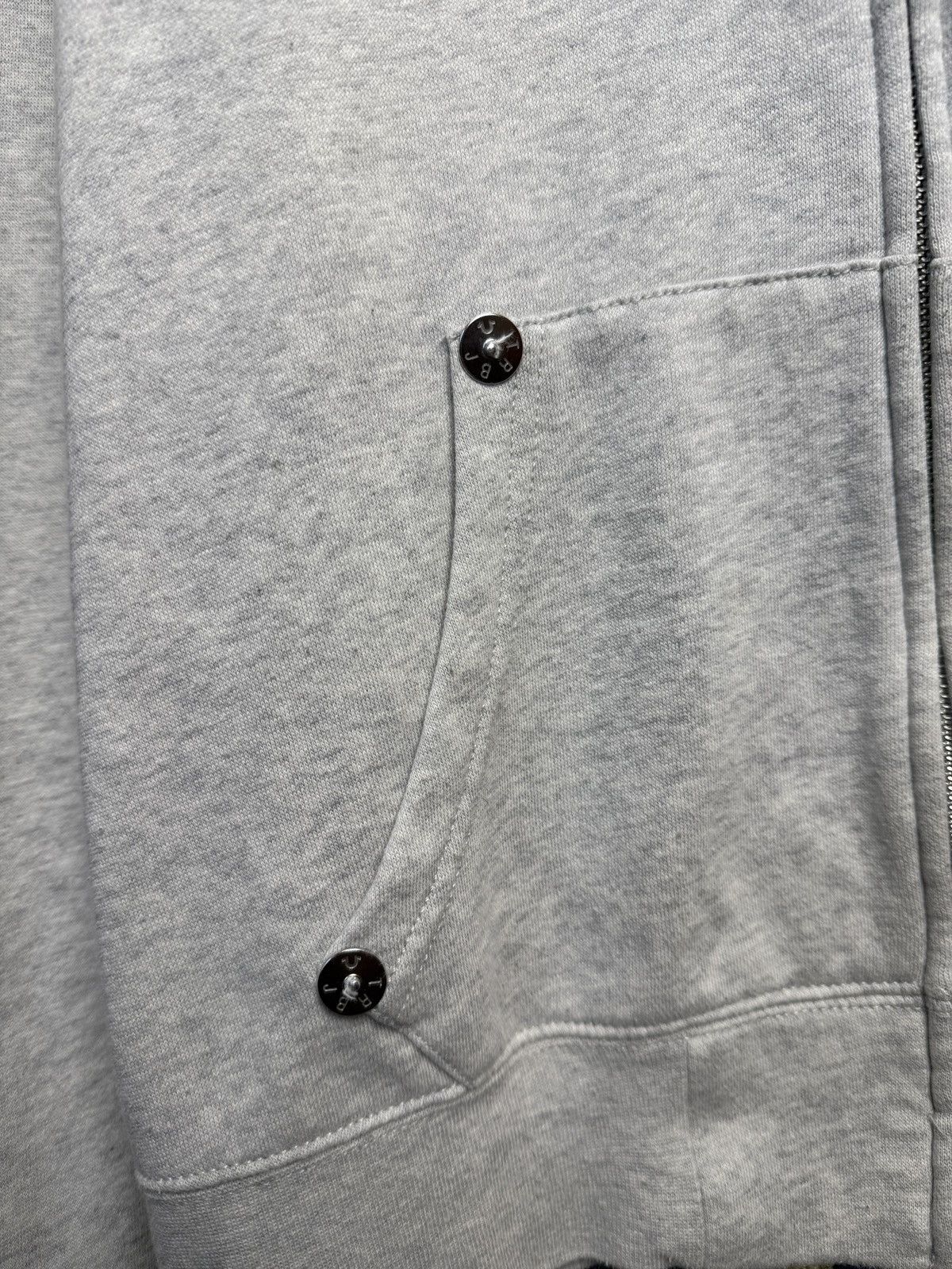 True Religion Y2k True Religion Zip Hoodie Gray Big Logo Size US S / EU 44-46 / 1 - 7 Thumbnail