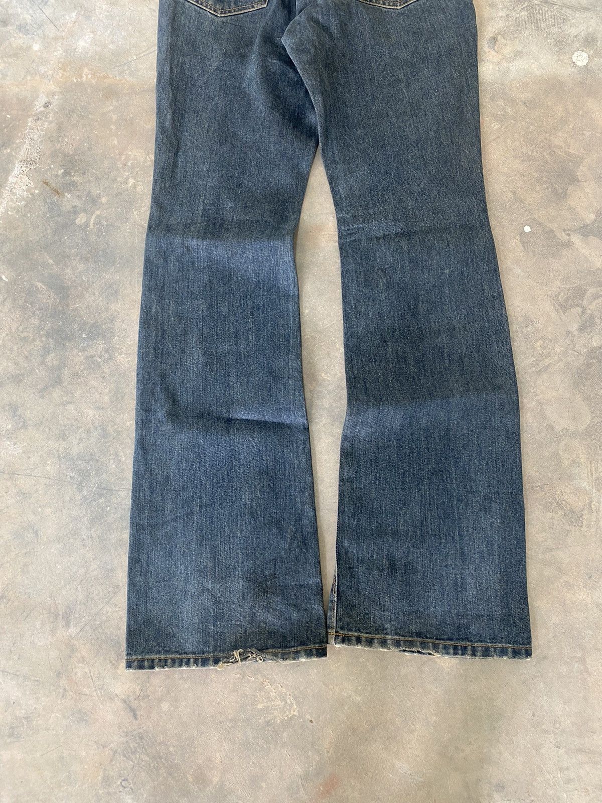 Hysteric Glamour × Japanese Brand × Le Grande Bleu (L.G.B.) Flare☠️ Custom Culture Flare Mudwash punk Grunge Lgb Japan Size US 29 - 8 Thumbnail
