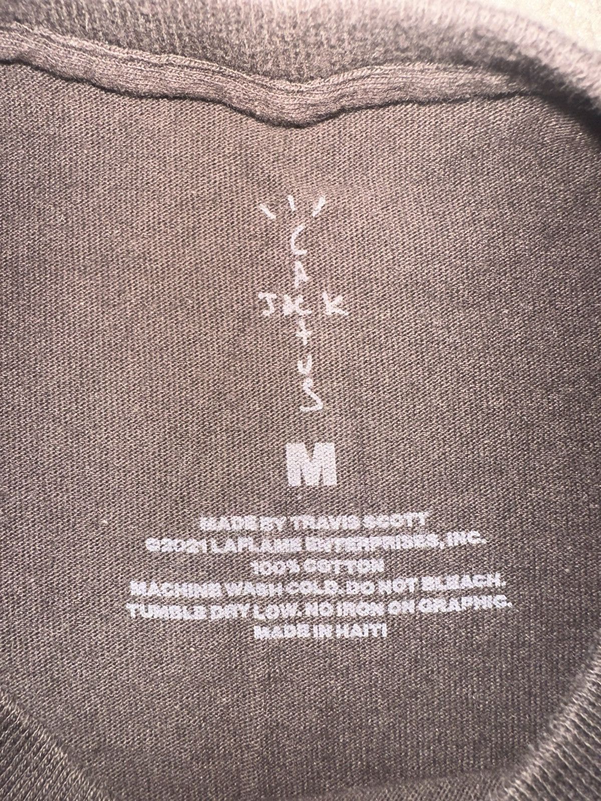 Fragment Design × Travis Scott Cactus Jack fragment tee Size US M / EU 48-50 / 2 - 5 Thumbnail