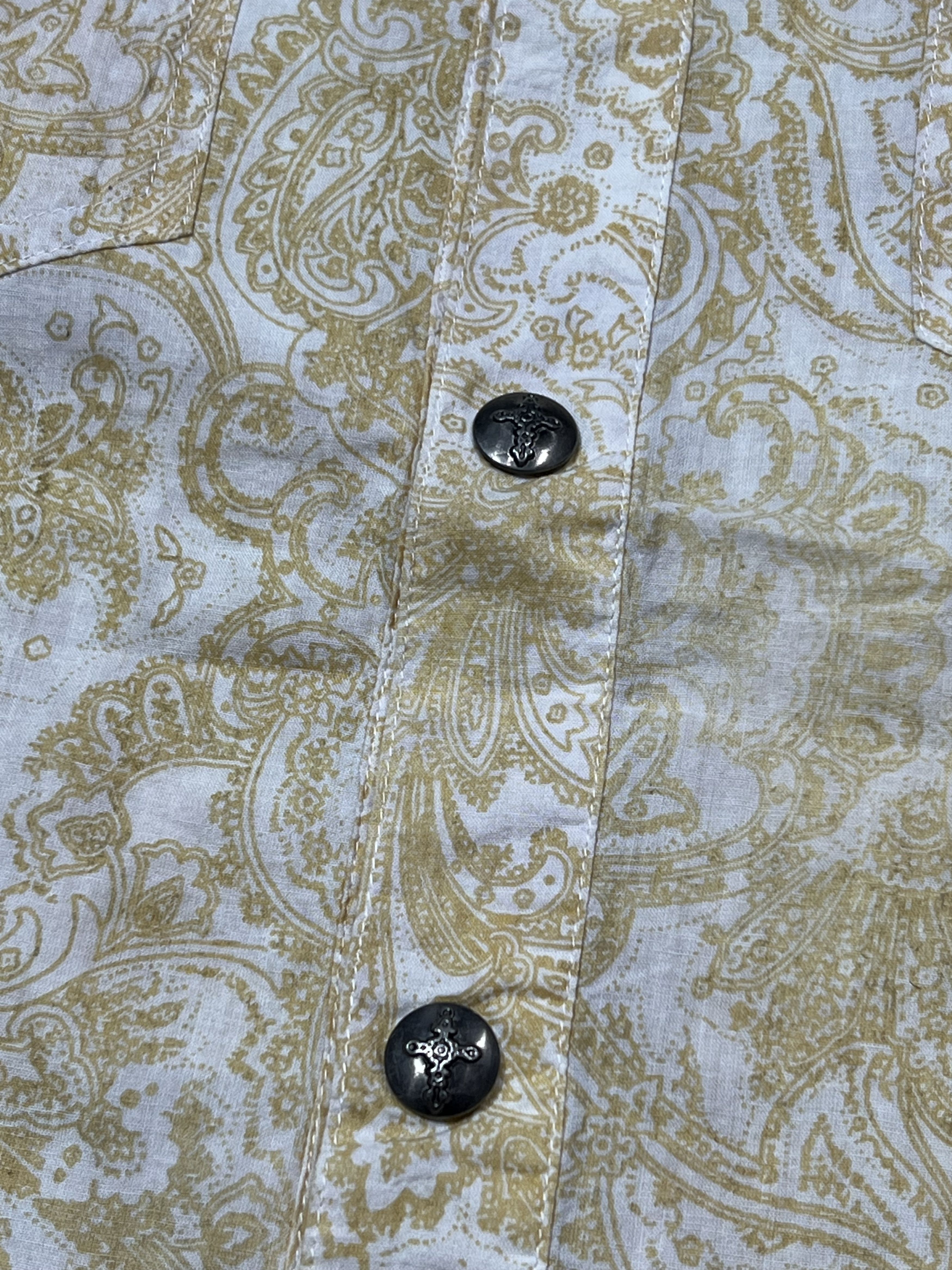 In The Attic 2000s In The Attic Paisley Western Snap Shirt y2k Lgb Ifsix Size US M / EU 48-50 / 2 - 2 Thumbnail