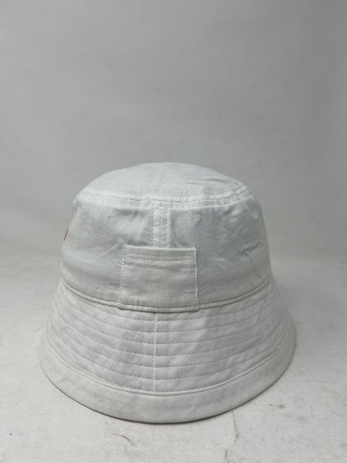 Adidas Adidas White Corduroy Bucket Hat Size ONE SIZE - 3 Thumbnail