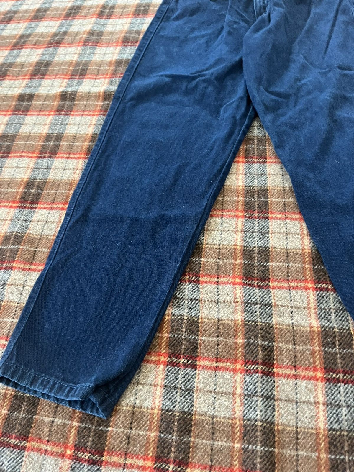 Other Vintage 80’s Made in USA Wave Navy High waisted Mom jeans Size 27" / US 4 / IT 40 - 2 Thumbnail