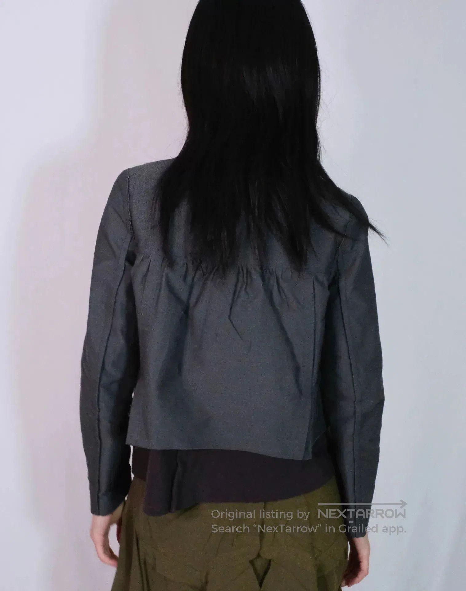 Undercover UNDERCOVER Gray Rocker Style Jacket. Size S / US 4 / IT 40 - 3 Thumbnail