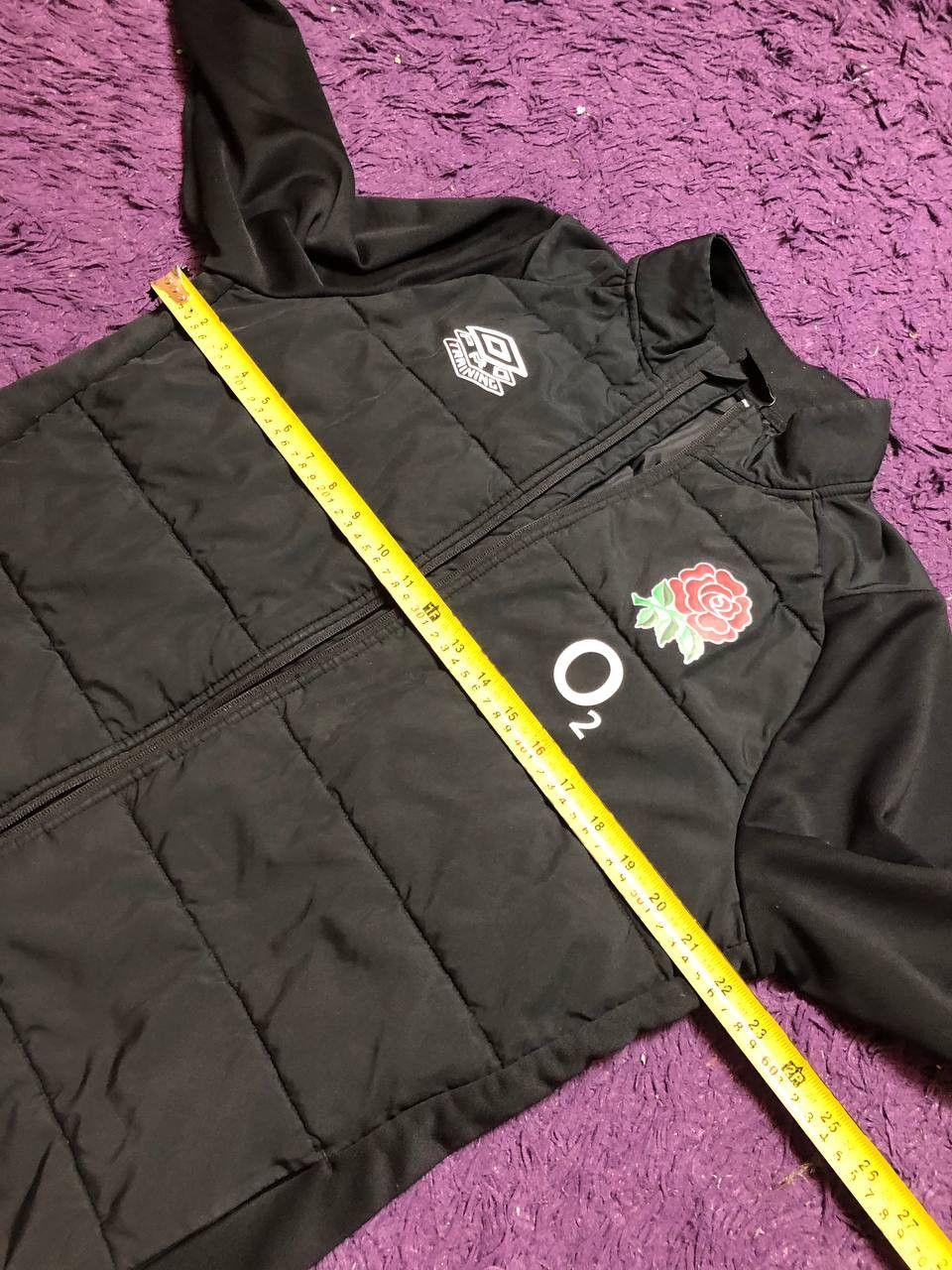 Umbro vintage black logo O2 jacket Umbro Y2K Streetwear Size US L / EU 52-54 / 3 - 12 Thumbnail