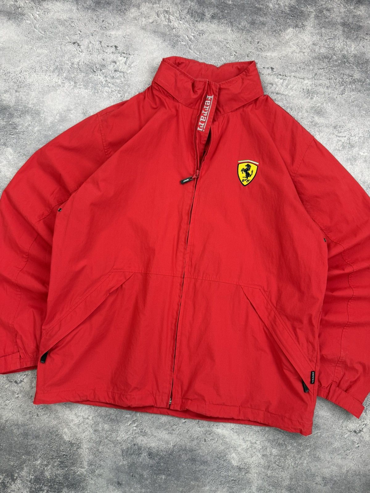 Ferrari Vintage Ferrari Racing Y2K Jacket F1 Red Size M Size US M / EU 48-50 / 2 - 8 Thumbnail