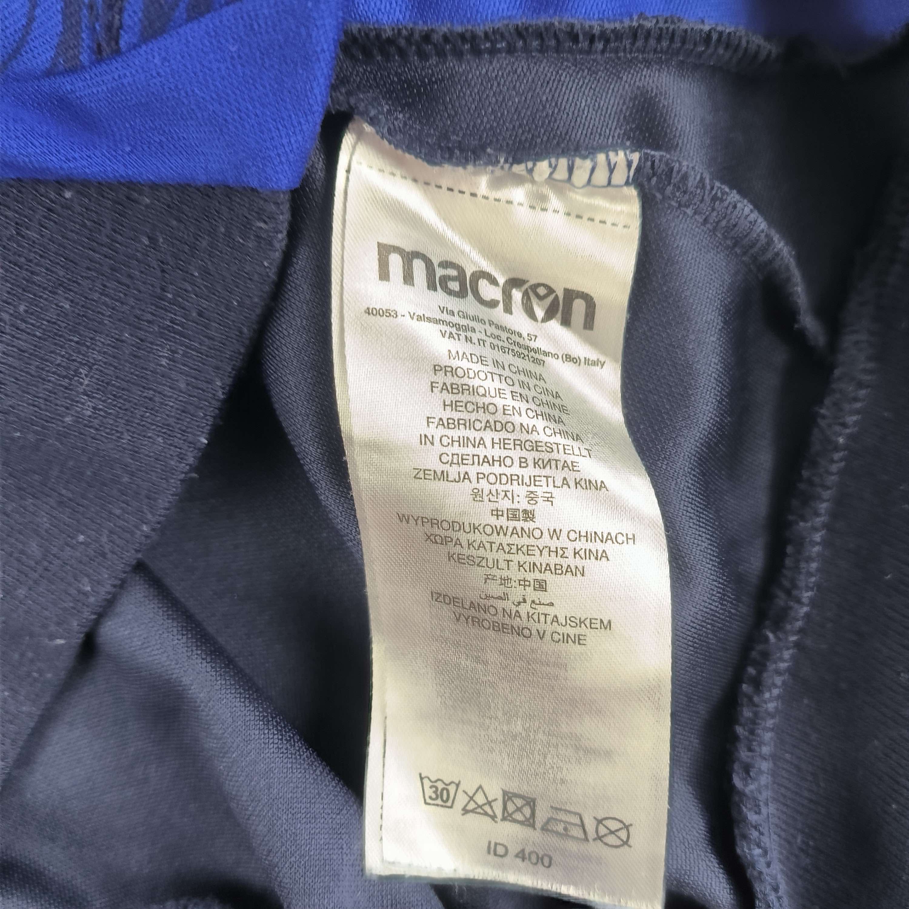 Lazio Macron football track top size M