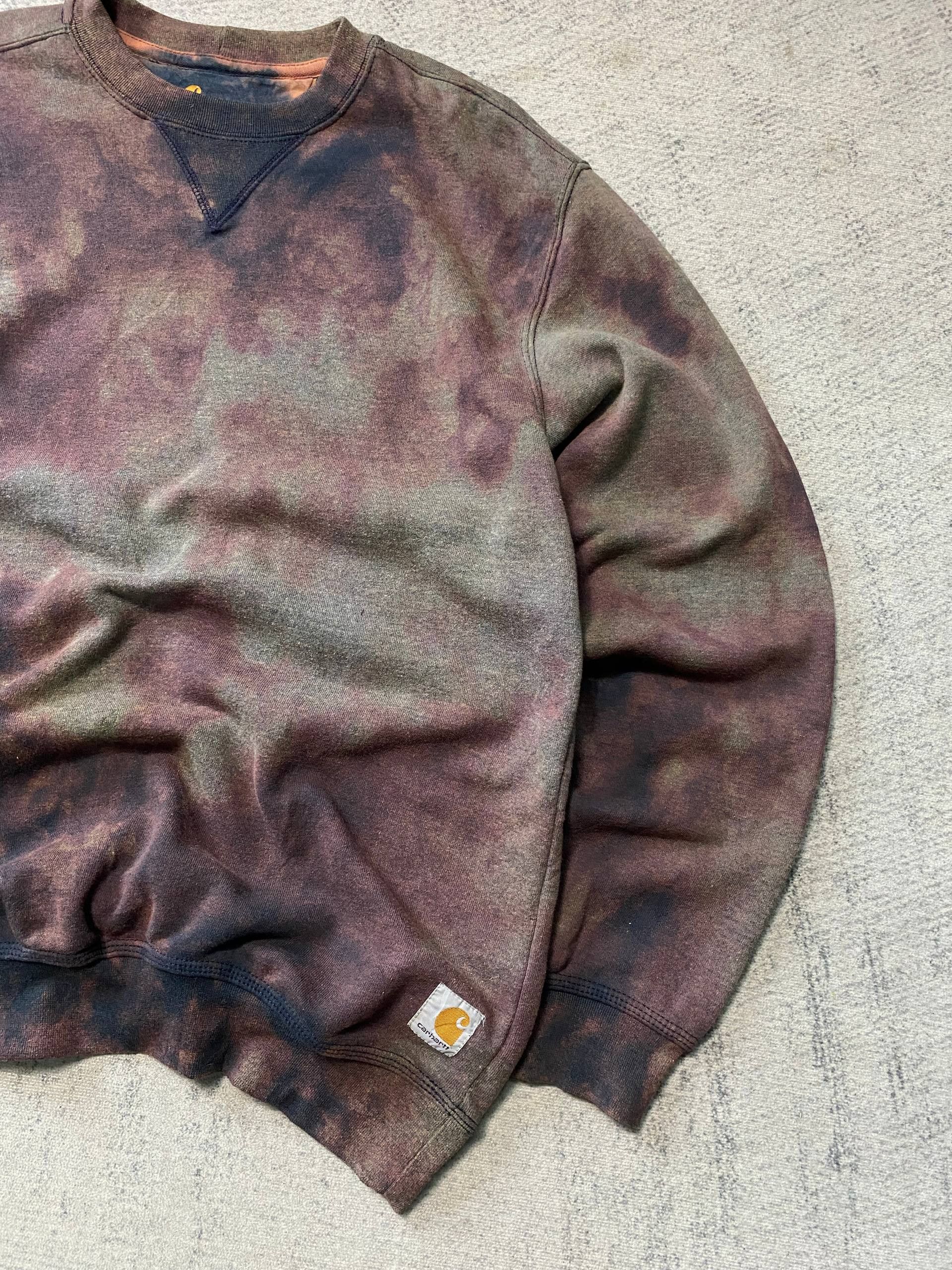 Carhartt Sick!! Carhartt Bleach Dyed Crewneck Sweatshirt Size US M / EU 48-50 / 2 - 3 Thumbnail