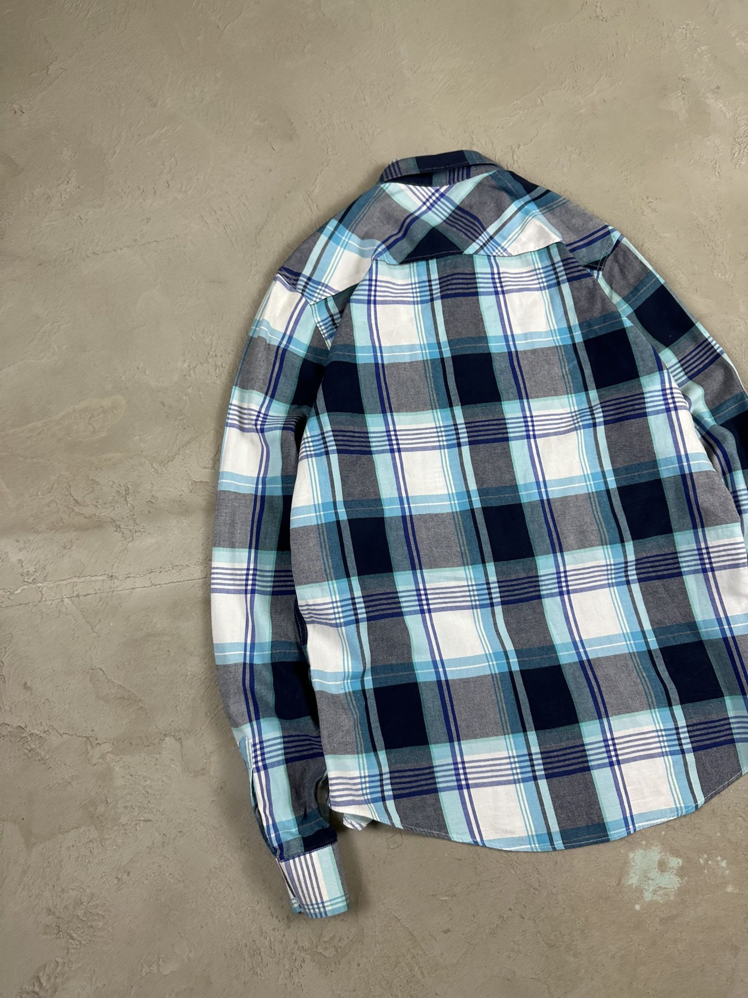 Flannel × Vintage Vintage Flannel Checked Button Up Shirt Size US M / EU 48-50 / 2 - 10 Thumbnail