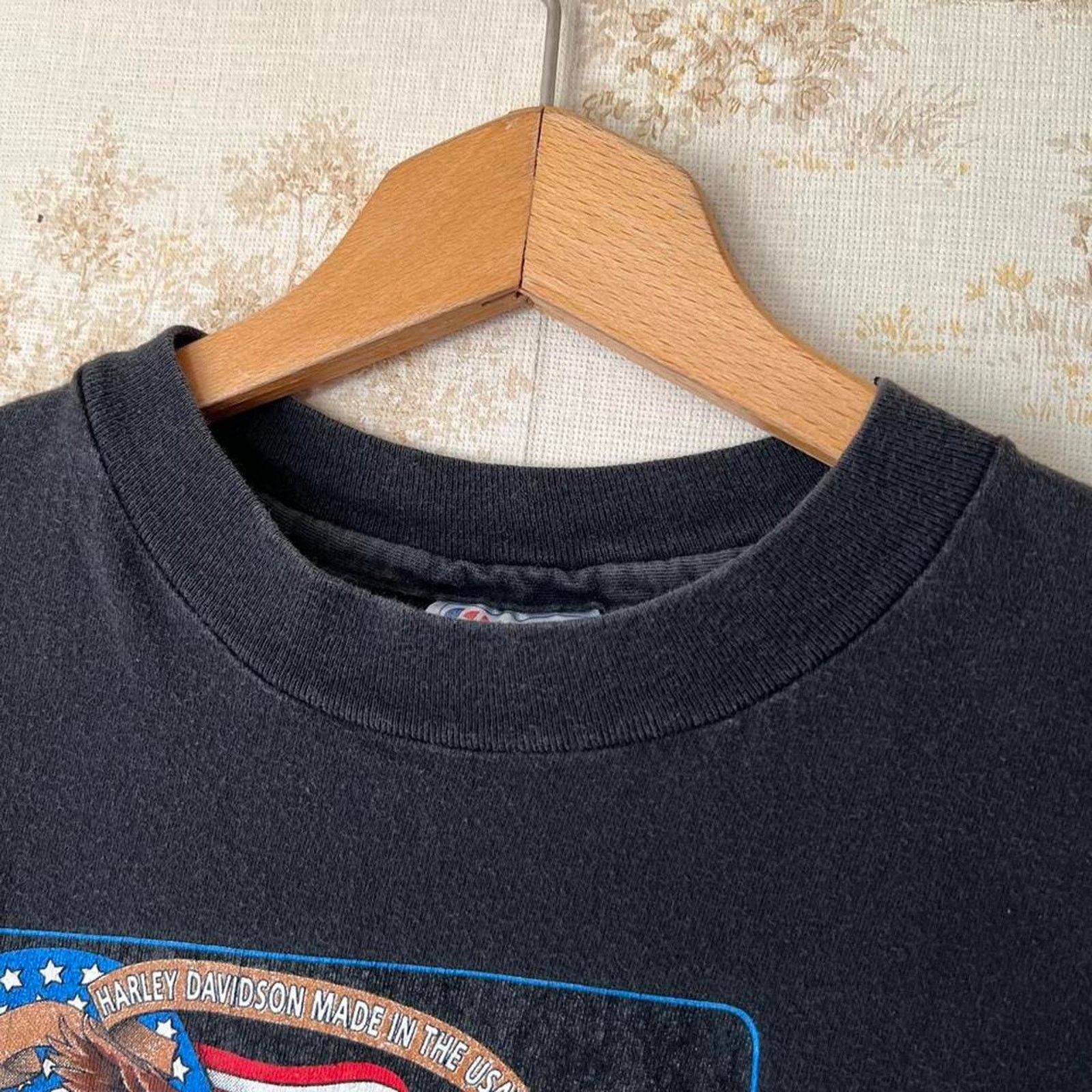 Harley Davidson 90s Harley-Davidson Tee | America Starts Here | York PA | L Size US L / EU 52-54 / 3 - 5 Thumbnail