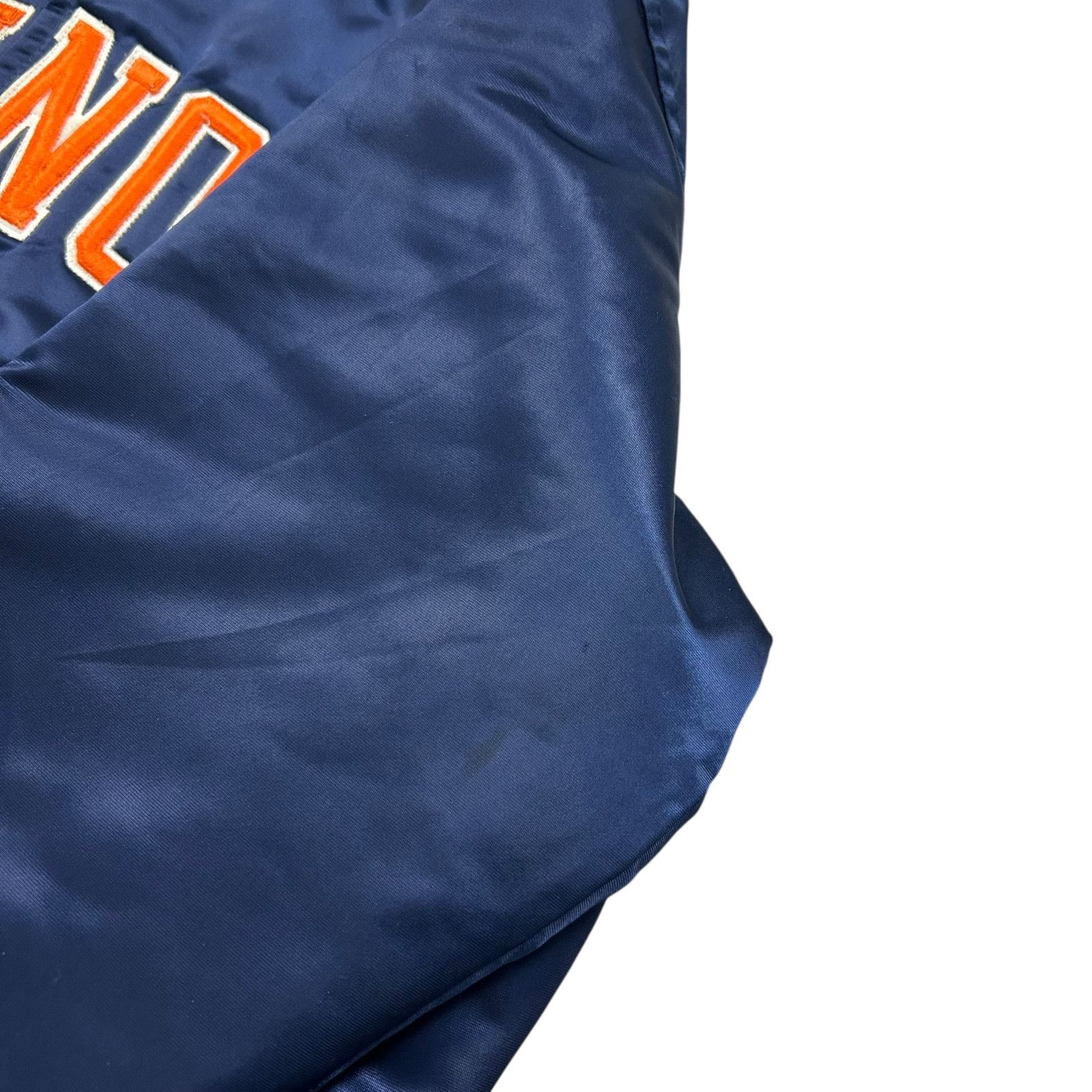 NCAA VTG 90s ILLINOIS FIGHTING ILLINI STARTER SATIN JACKET Size US M / EU 48-50 / 2 - 8 Thumbnail