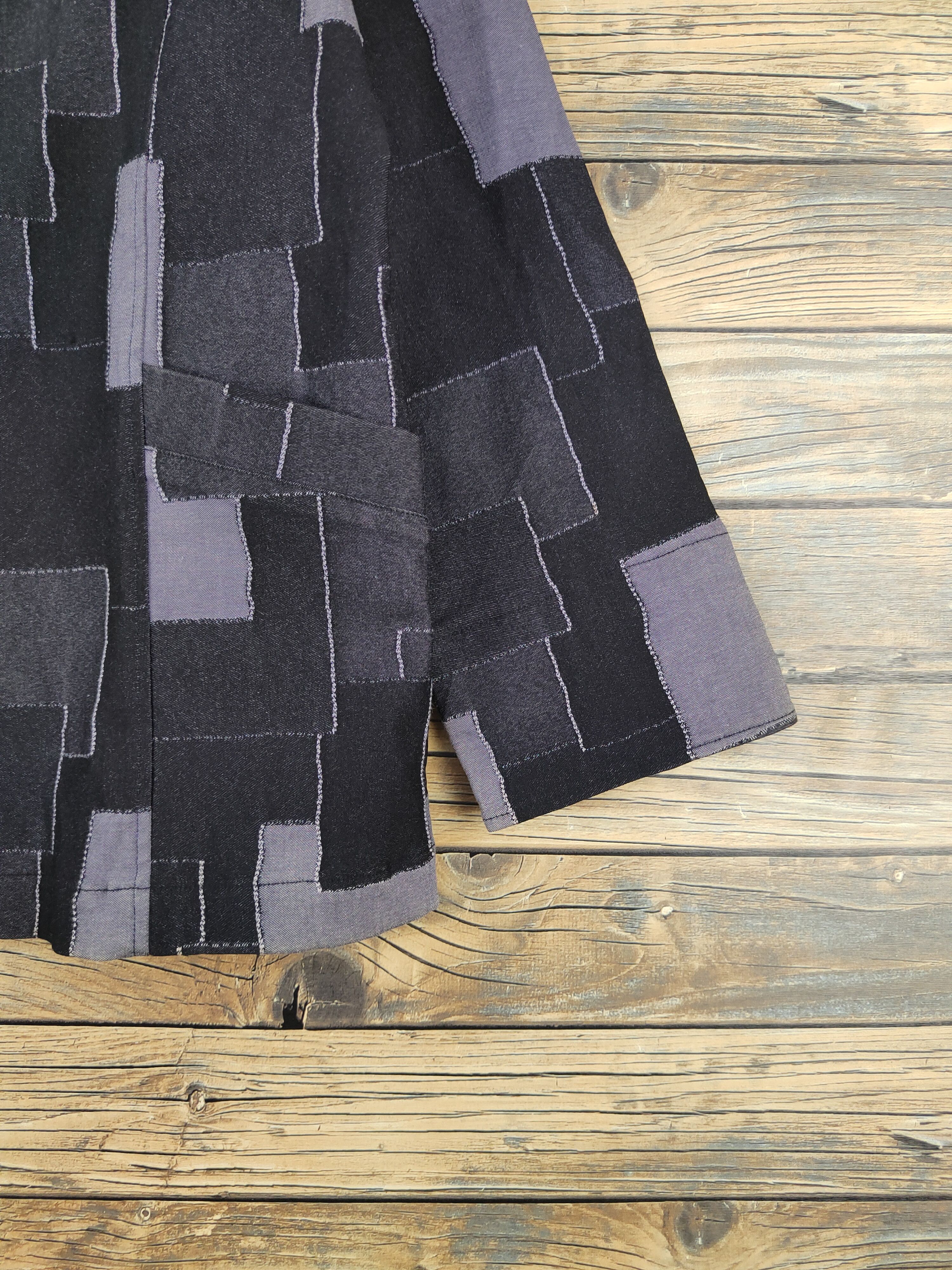 Japanese Brand Japanese Brand Black Purple Button Up Shirts #W1808 Size M / US 6-8 / IT 42-44 - 6 Thumbnail