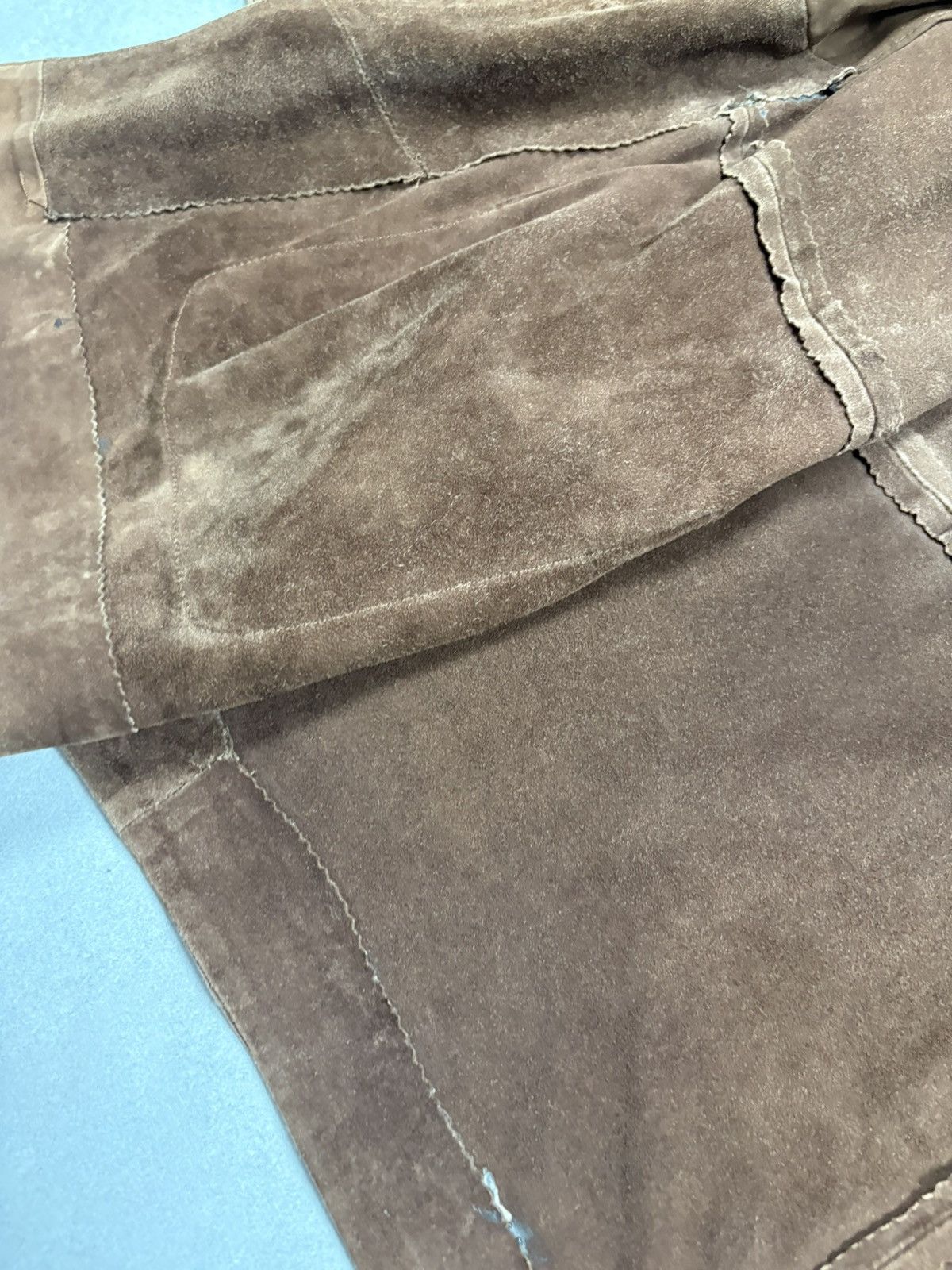Yves Saint Laurent Yves Saint Laurent Archive 80s Suede Work Jacket YSL Vintage Size US XL / EU 56 / 4 - 18 Thumbnail