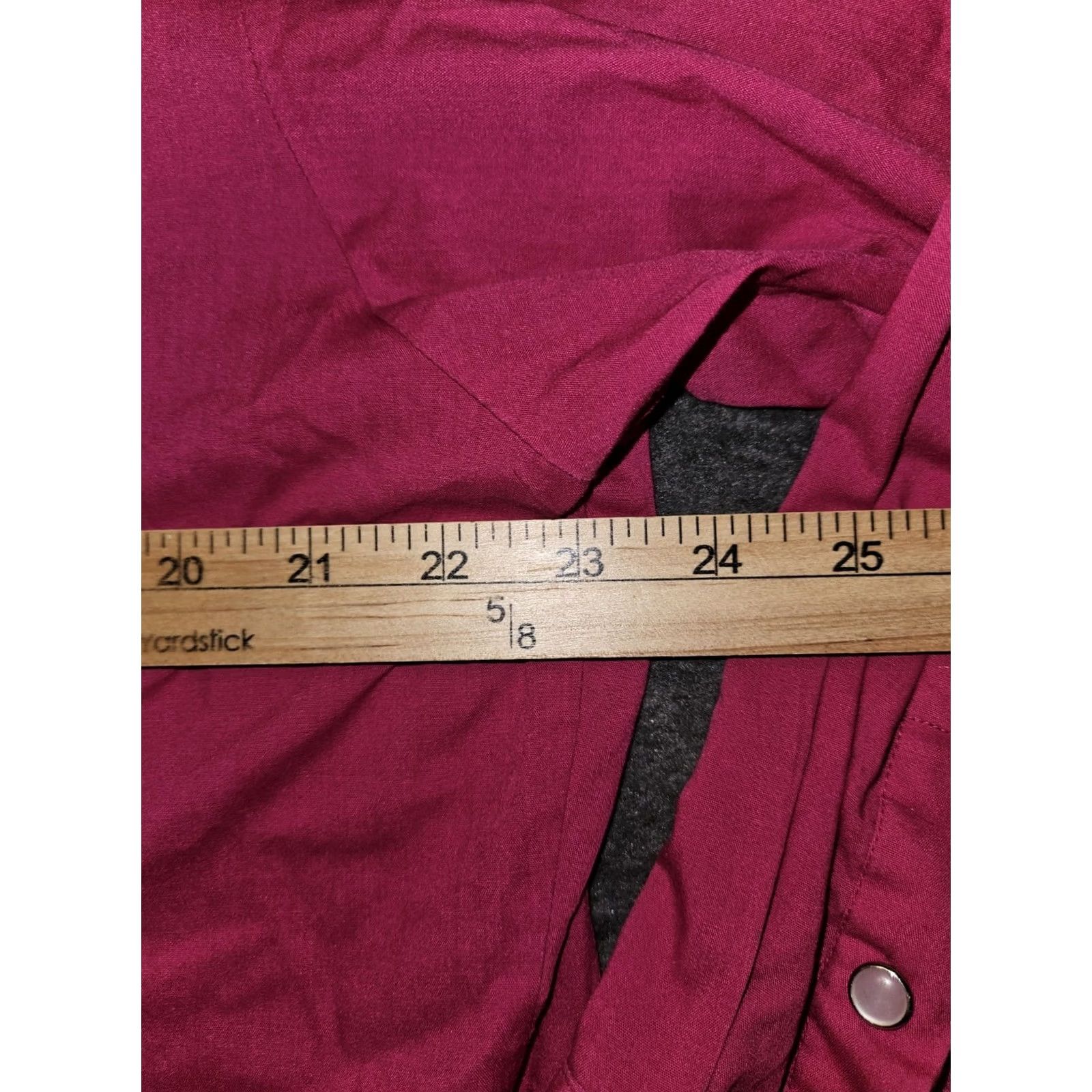 Vintage VINTAGE Sheplers Western Pearl Snap Shirt Men 16.5 33 Magenta Long Sleeve Pink Button-Up Size US XL / EU 56 / 4 - 3 Thumbnail