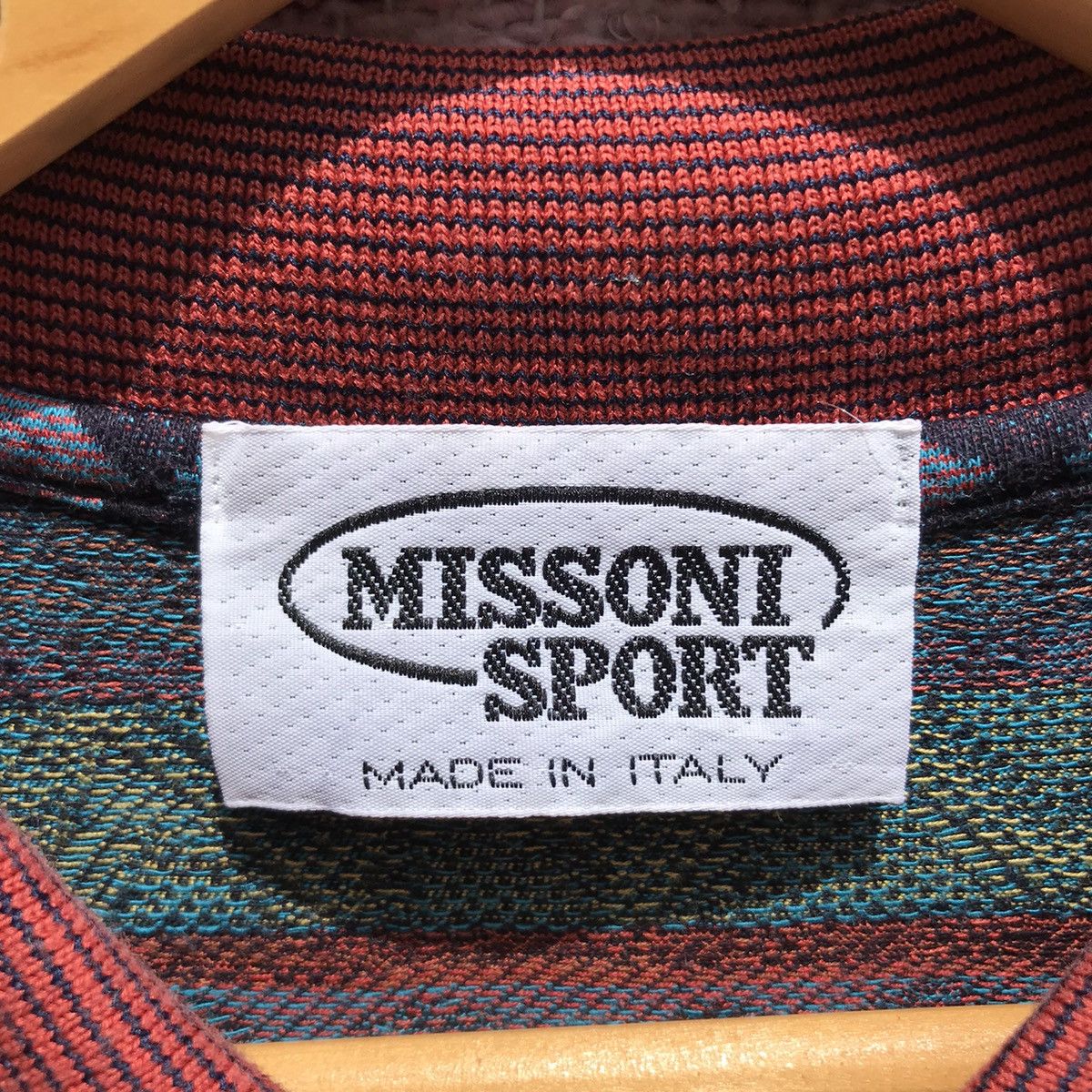 Missoni Vintage Missoni Sports Ethnic Wind Polo Tees Missoni Italy Size US S / EU 44-46 / 1 - 14 Thumbnail