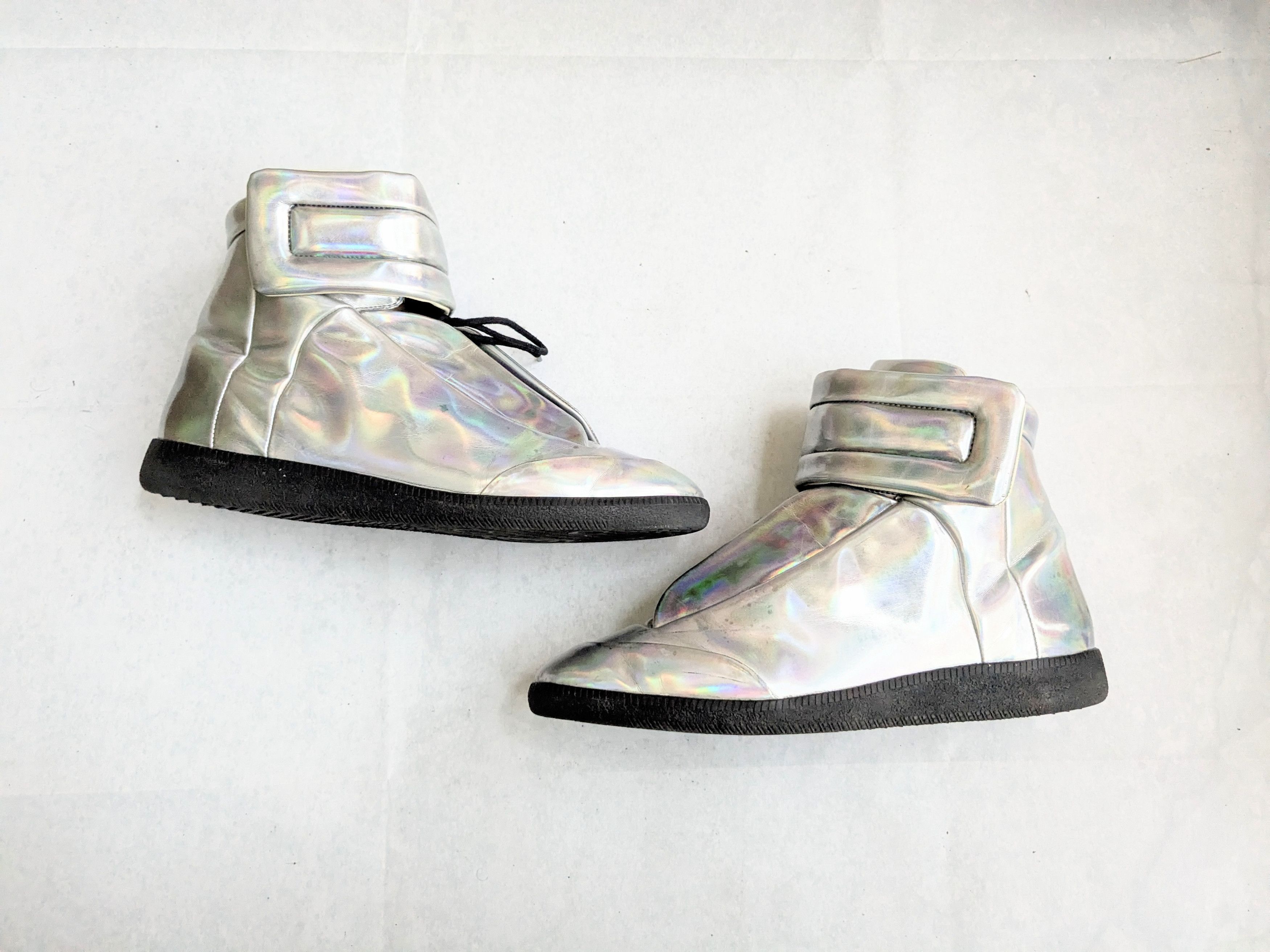 Maison Margiela Maison Margiela Future Sneakers Iridescent 13 46 High Tops Size US 13 / EU 46 - 1 Thumbnail