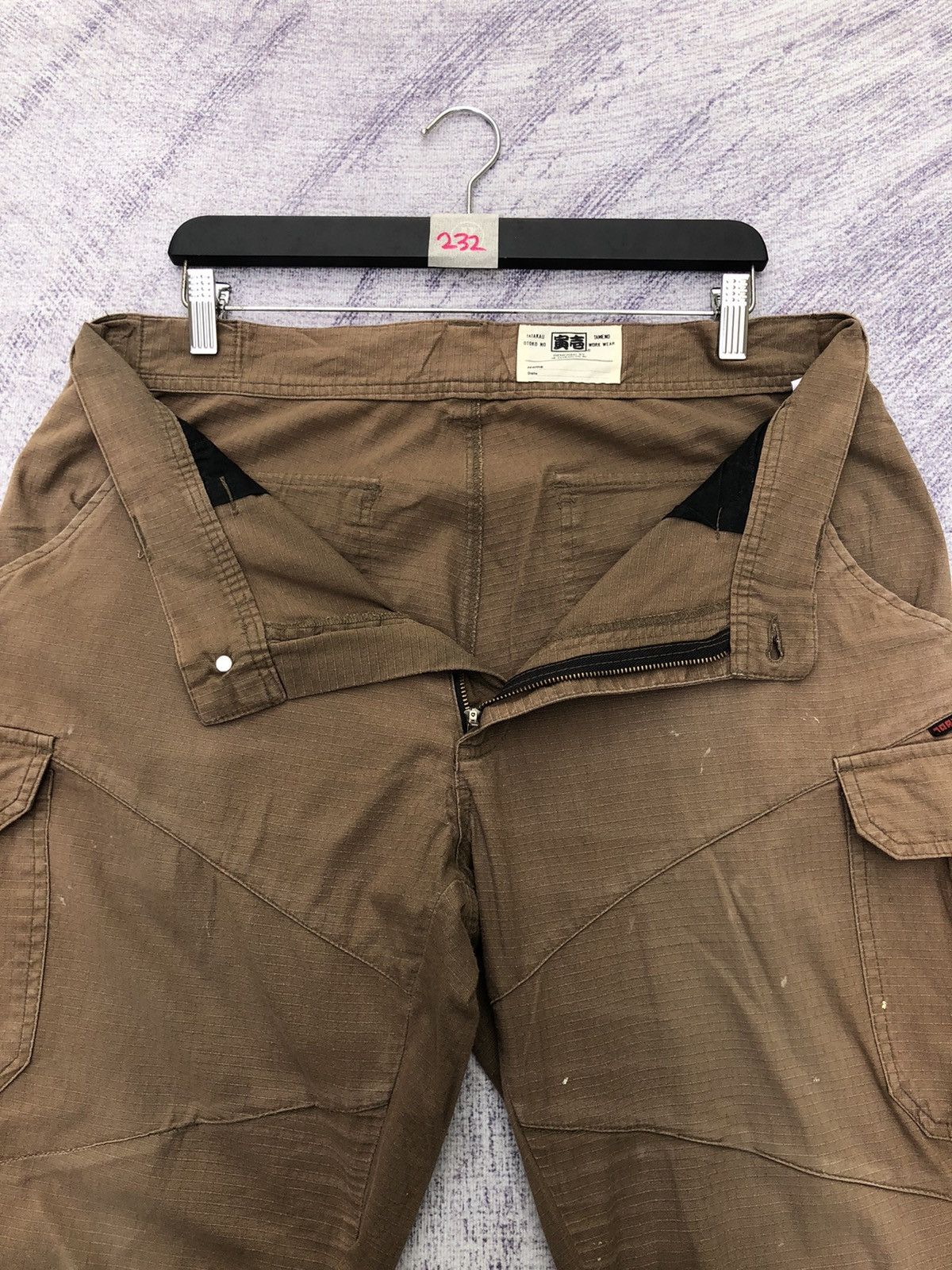 Chocolate × Japanese Brand Japanesebrand Baggie Cargo Pants Multipocket Tactical Size US 34 / EU 50 - 11 Thumbnail
