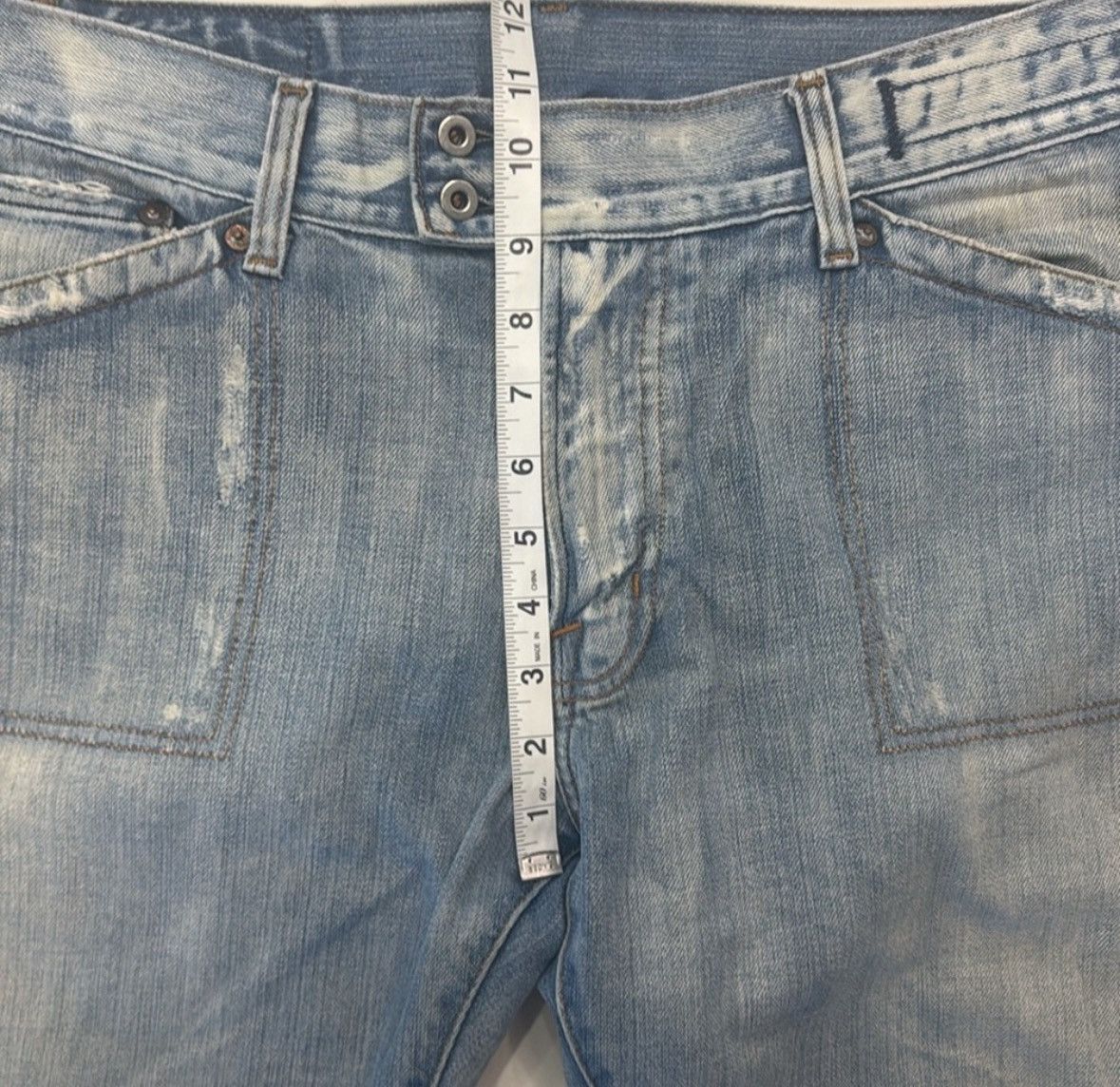 Guess Guess Vintage Light Blue Straight Leg Denim Jeans Size US 34 / EU 50 - 3 Thumbnail