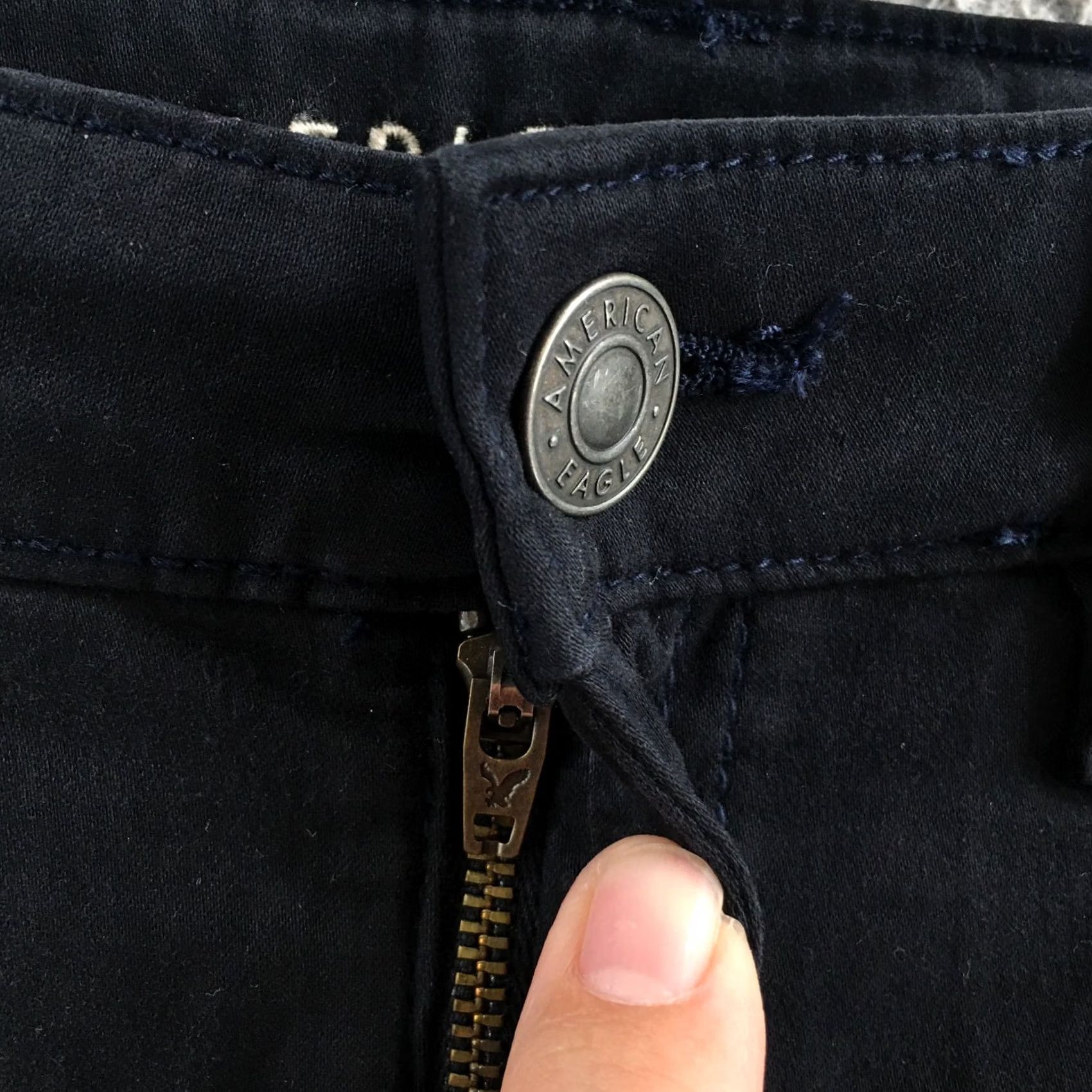 American Eagle Outfitters American Eagle Outfitters Pants Womens 8 Regular Ankle Blue Cotton Blend Skinny Clothing Size 30" / US 8 / IT 44 - 5 Thumbnail