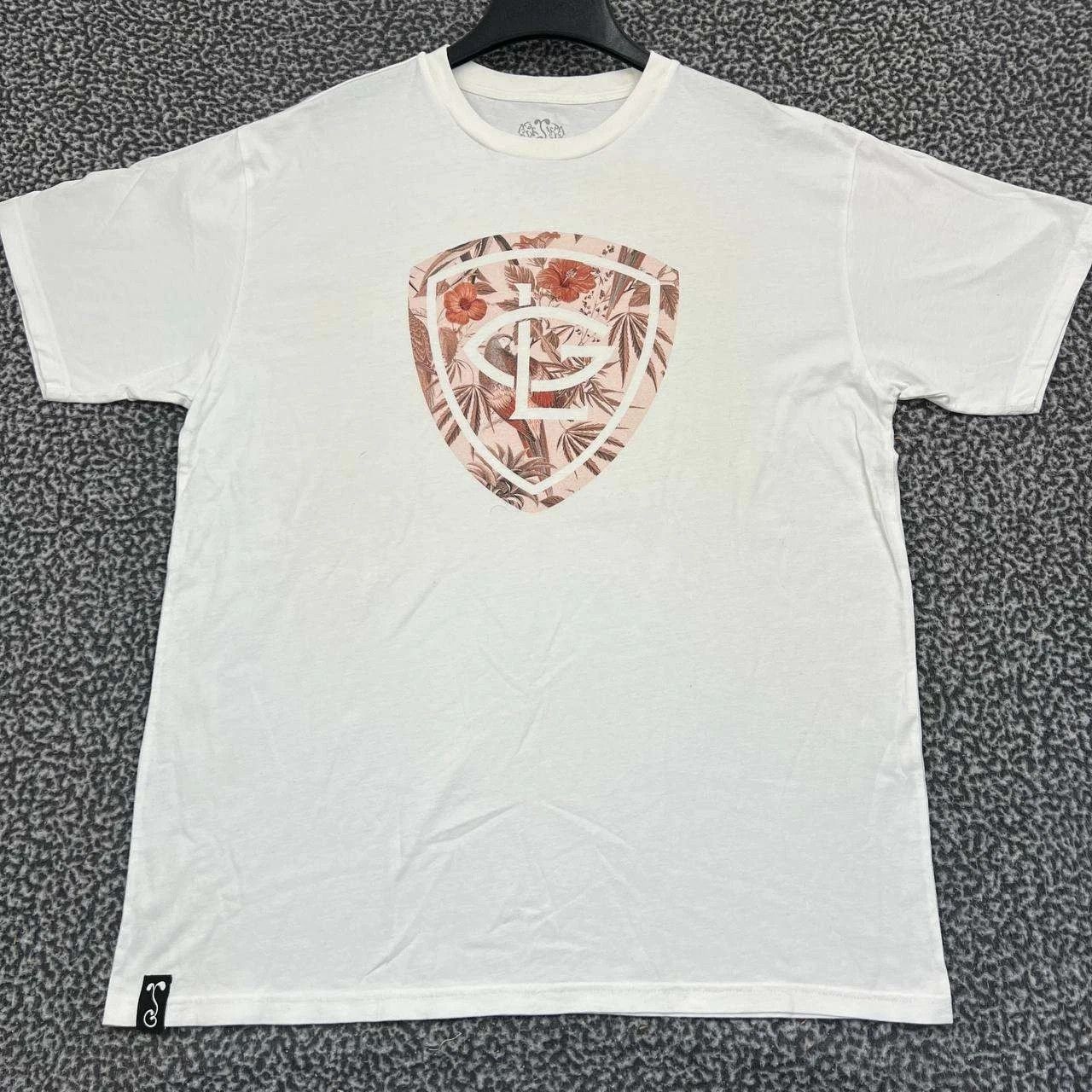 Grassroots California Greg Lutzka Shirt Men Beige Short Sleeve Cotton XL Size US XL / EU 56 / 4 - 1 Thumbnail