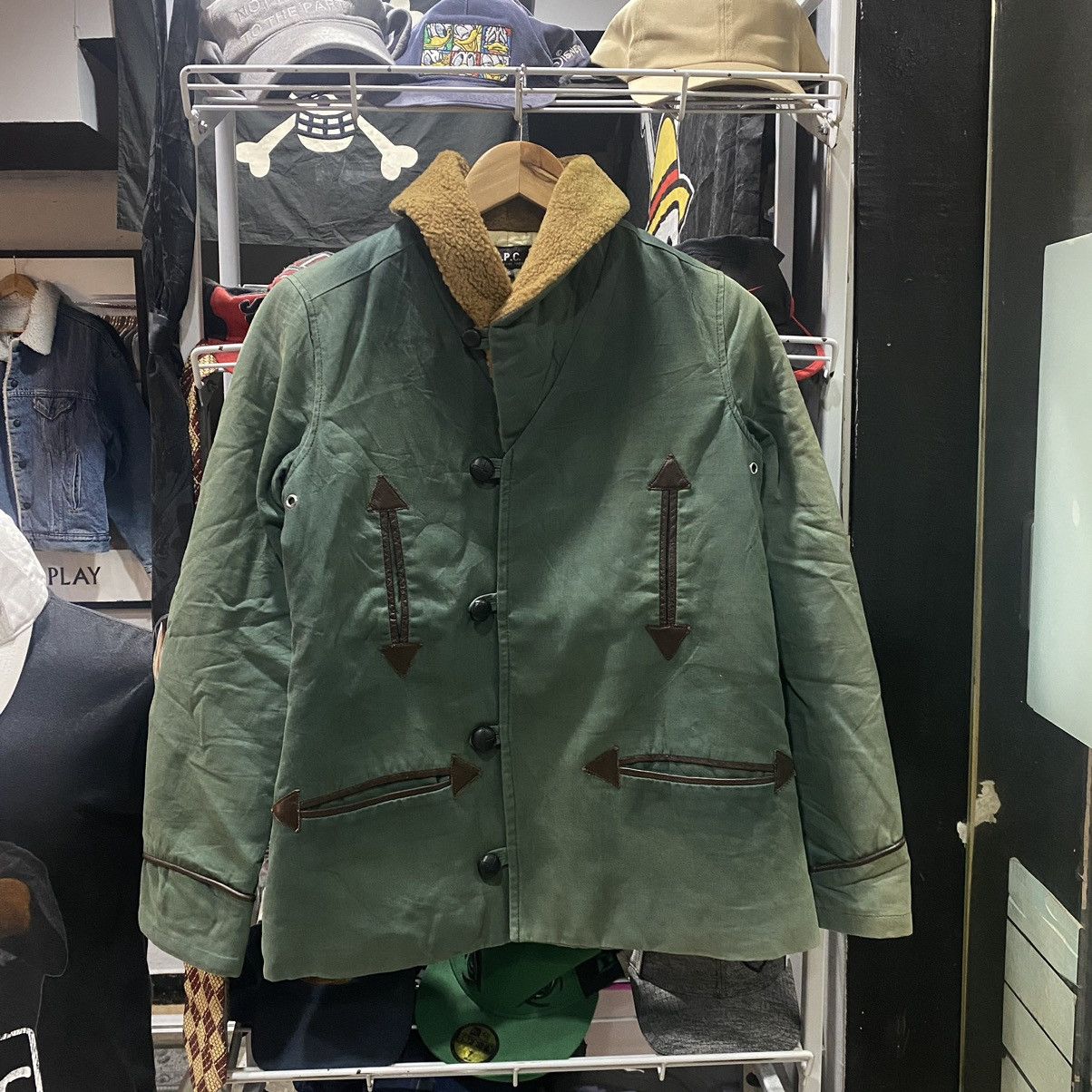 A.P.C. APC Fur Multi Pocket Jacket Size US XS / EU 42 / 0 - 1 Thumbnail