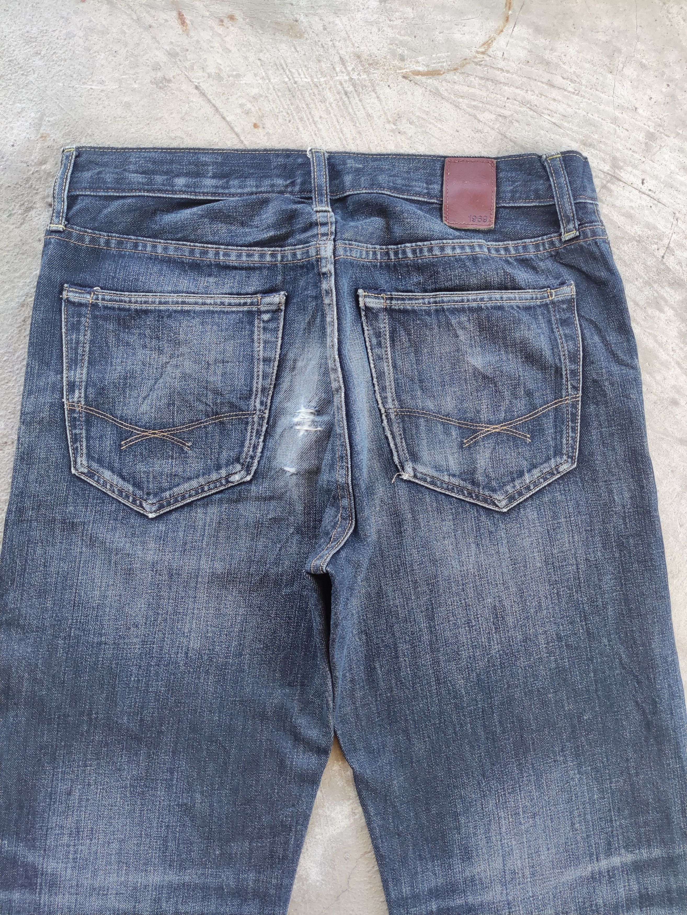 Gap Vintage Gap Jean Distressed Faded Denim Pants Size US 32 / EU 48 - 9 Thumbnail