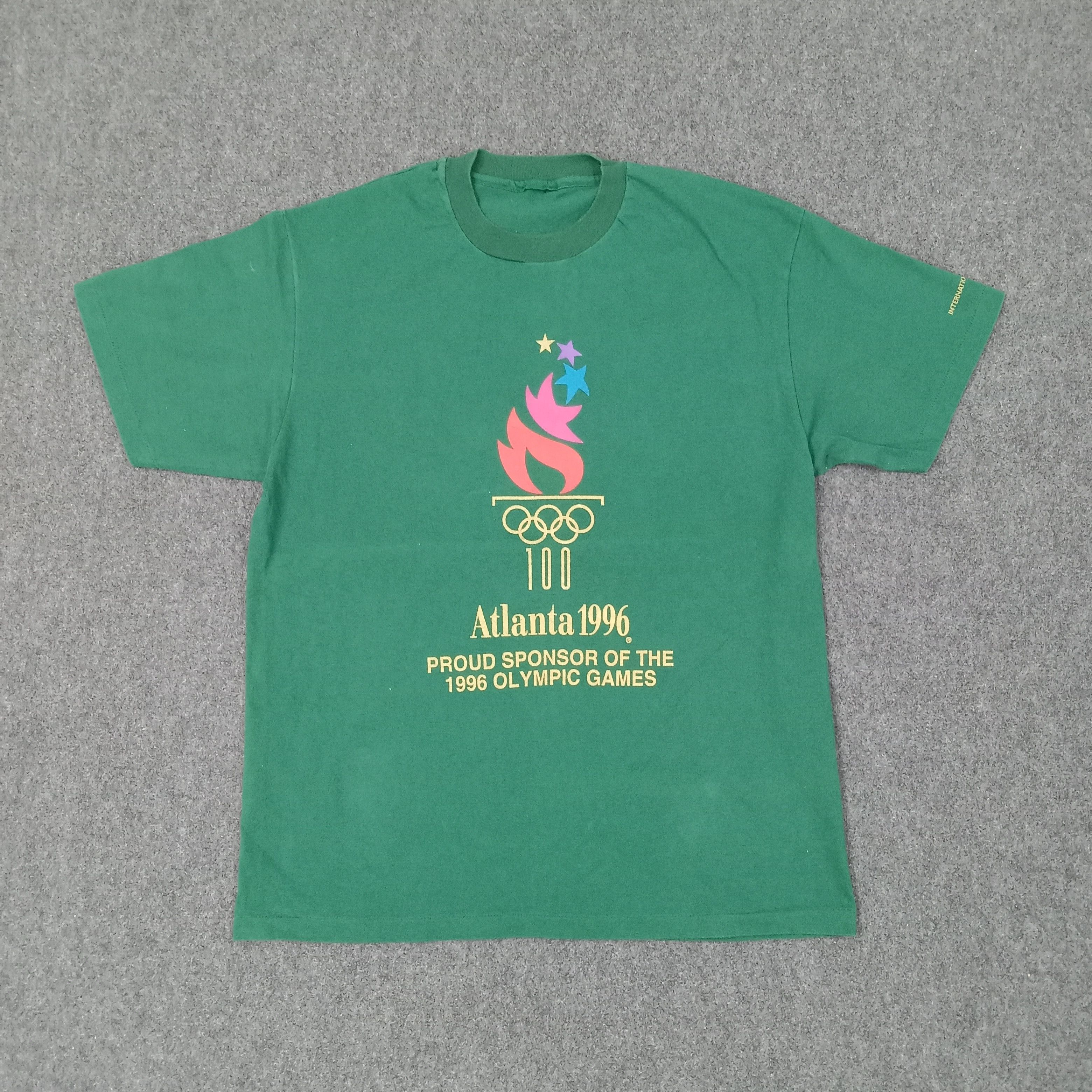 USA Olympics Olympic Atlanta 1996 Sport Style Tshirt C249N18 Size US L / EU 52-54 / 3 - 1 Thumbnail