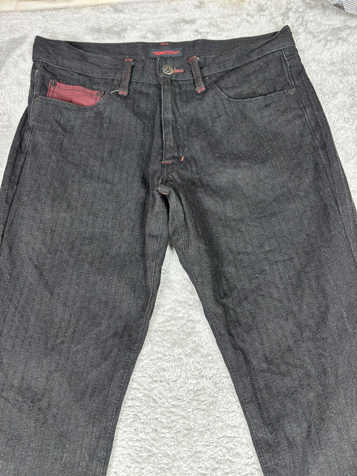 Le Grande Bleu (L.G.B.) Kamikaze Flared Pants. S0365 Size US 30 / EU 46 - 3 Thumbnail