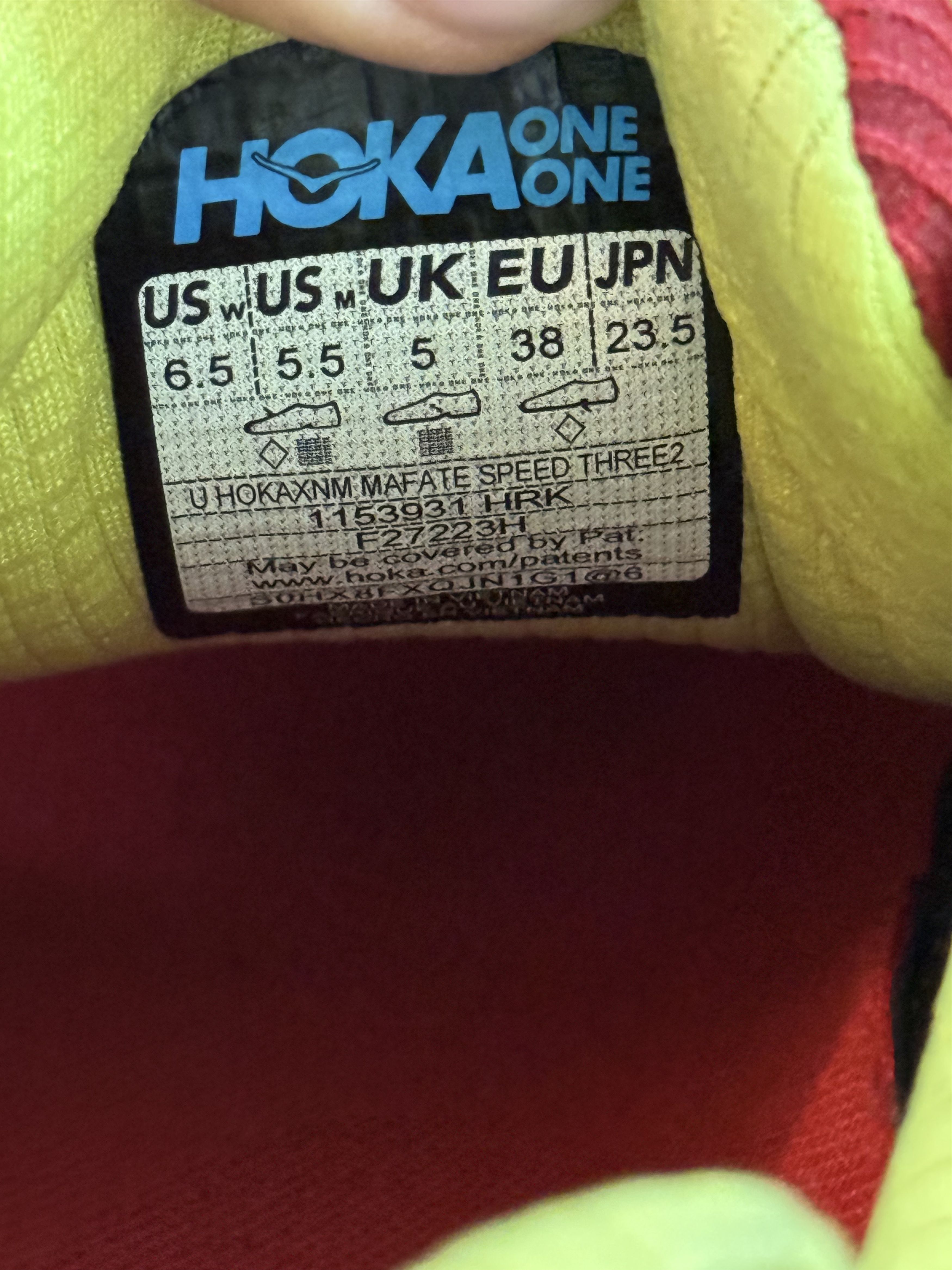 Hoka × Nicole McLaughlin Hoka One One Mafate THREE2 Size US 6.5 / IT 36.5 - 7 Thumbnail