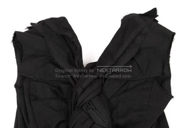 Comme des Garcons Comme des Garcons Black vintage braid design waistcoat top Size M / US 6-8 / IT 42-44 - 6 Thumbnail
