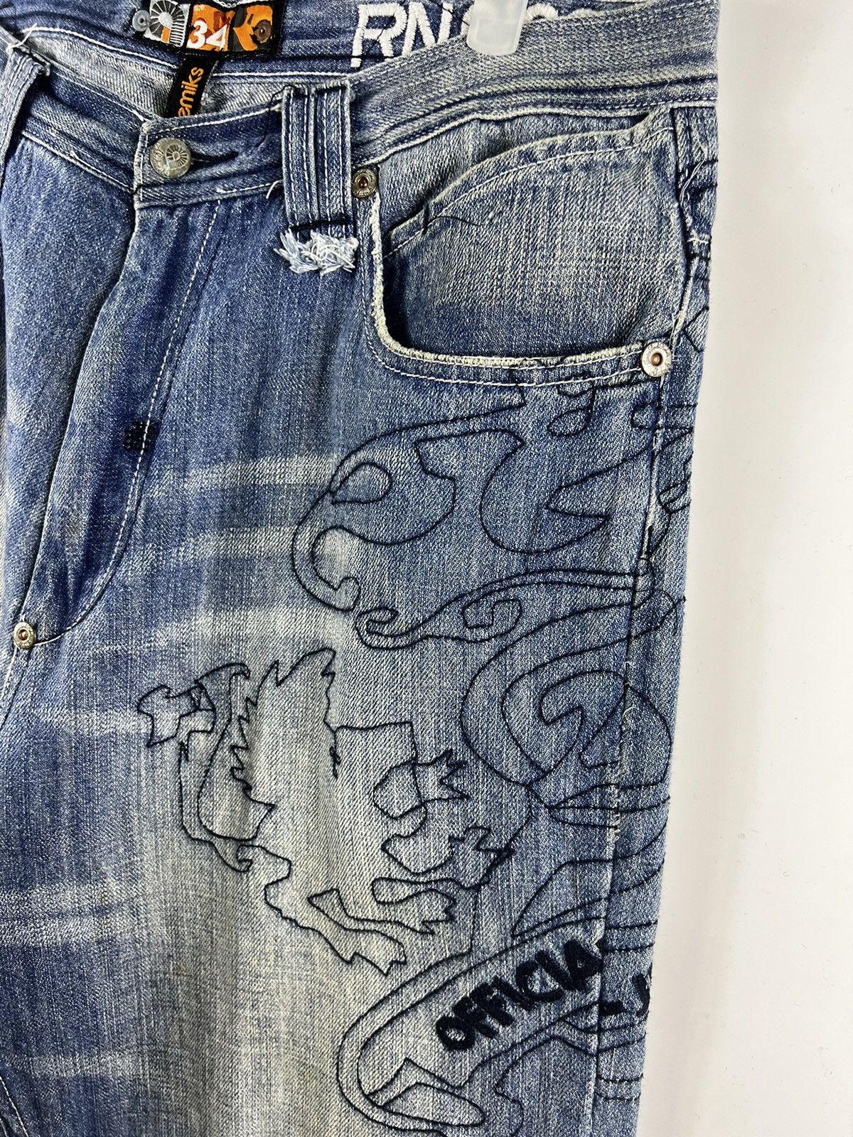 Akademiks 🔥 Akademiks Denim Pants japanese brand Size US 36 / EU 52 - 2 Thumbnail