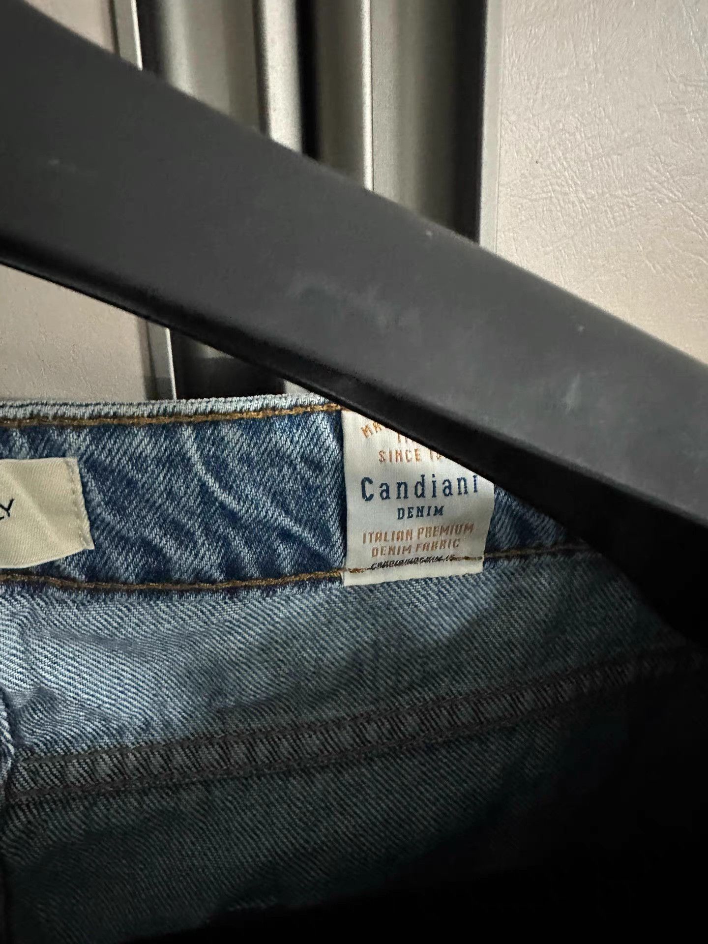 Suitsupply SUITSUPPLY Men's Blue Cotton Denim Jeans for Autumn K18 Size US 33 - 3 Thumbnail