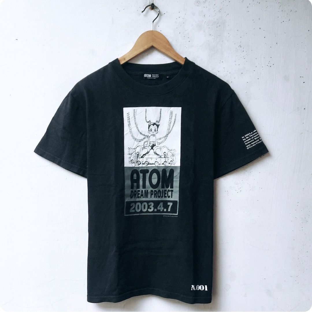 Anime × Japanese Brand Vtg 2003 ATOM Astro Boy 'Dream Project' Tshirt Size US S / EU 44-46 / 1 - 1 Thumbnail