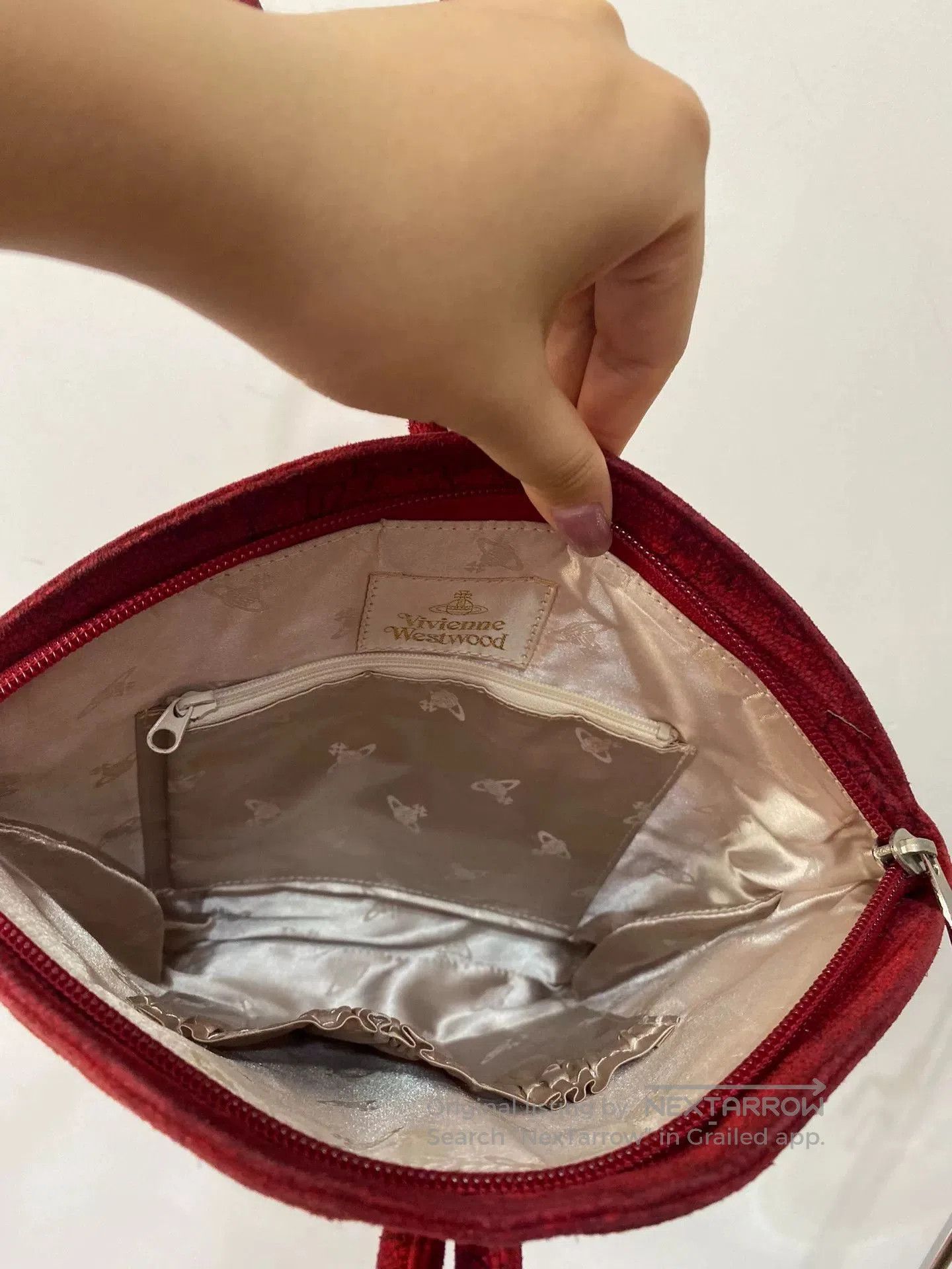 Vivienne Westwood Vivienne Westwood Red Vintage Saturn Handbag. Size ONE SIZE - 7 Thumbnail