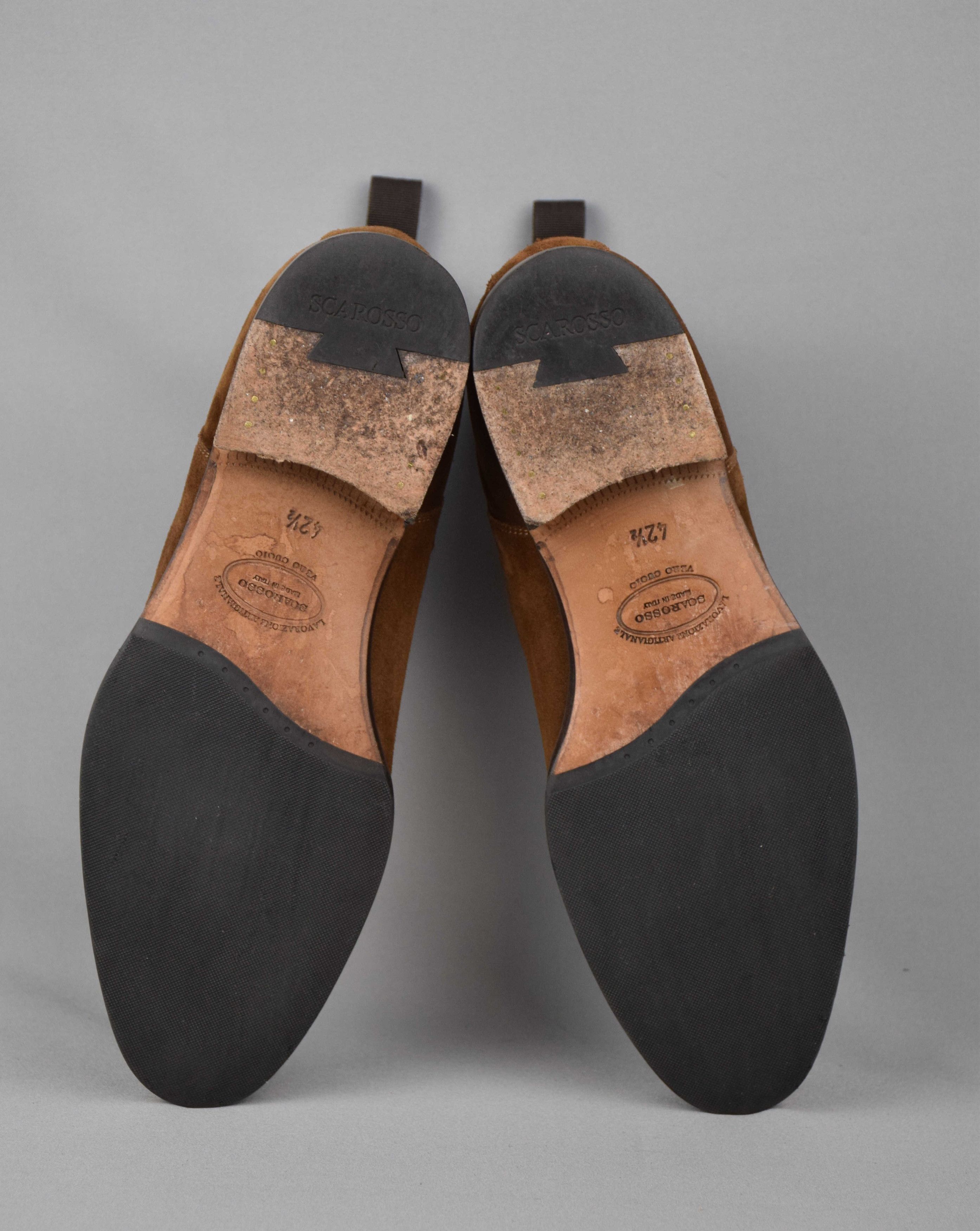 Scarosso Scarosso Giacomo Tobacco Chelsea Boots US 9.5 UK 8.5 EU 42.5 Size US 9.5 / EU 42-43 - 10 Thumbnail