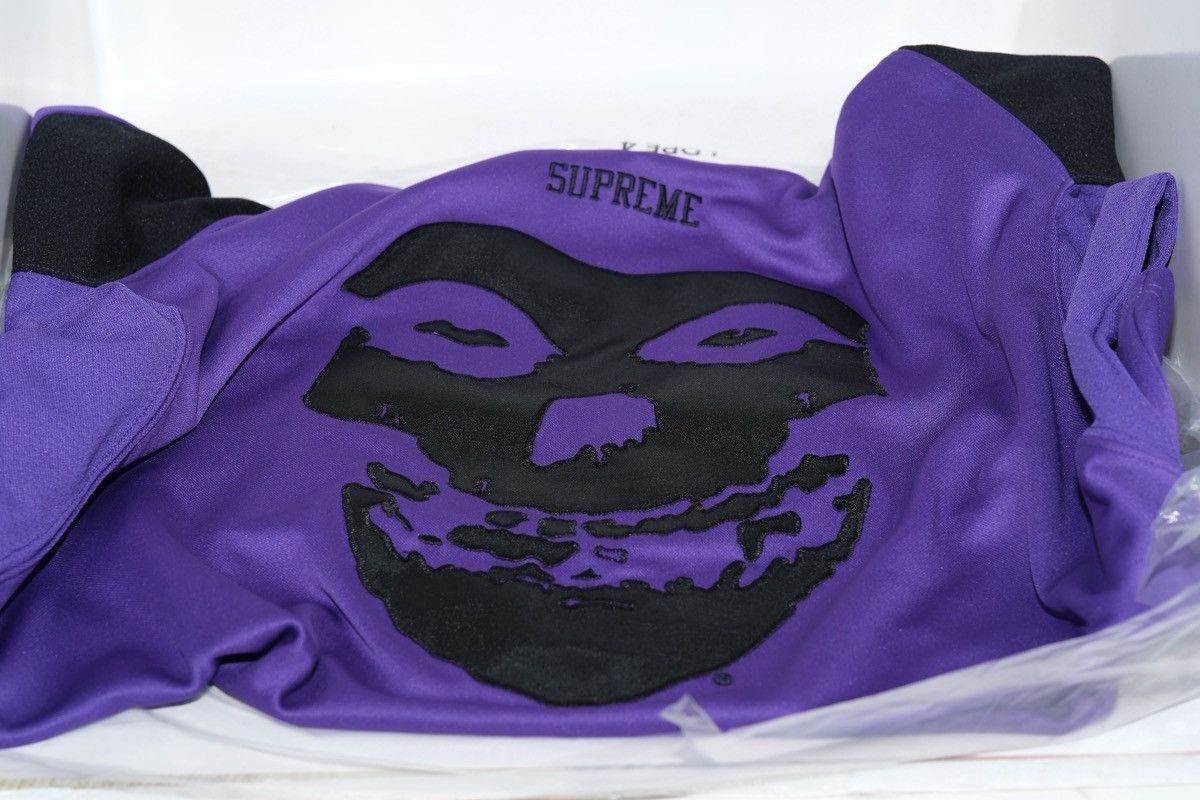 Misfits × Supreme Supreme The Misfits Hockey Jersey Purple Size M Medium Size US M / EU 48-50 / 2 - 7 Thumbnail