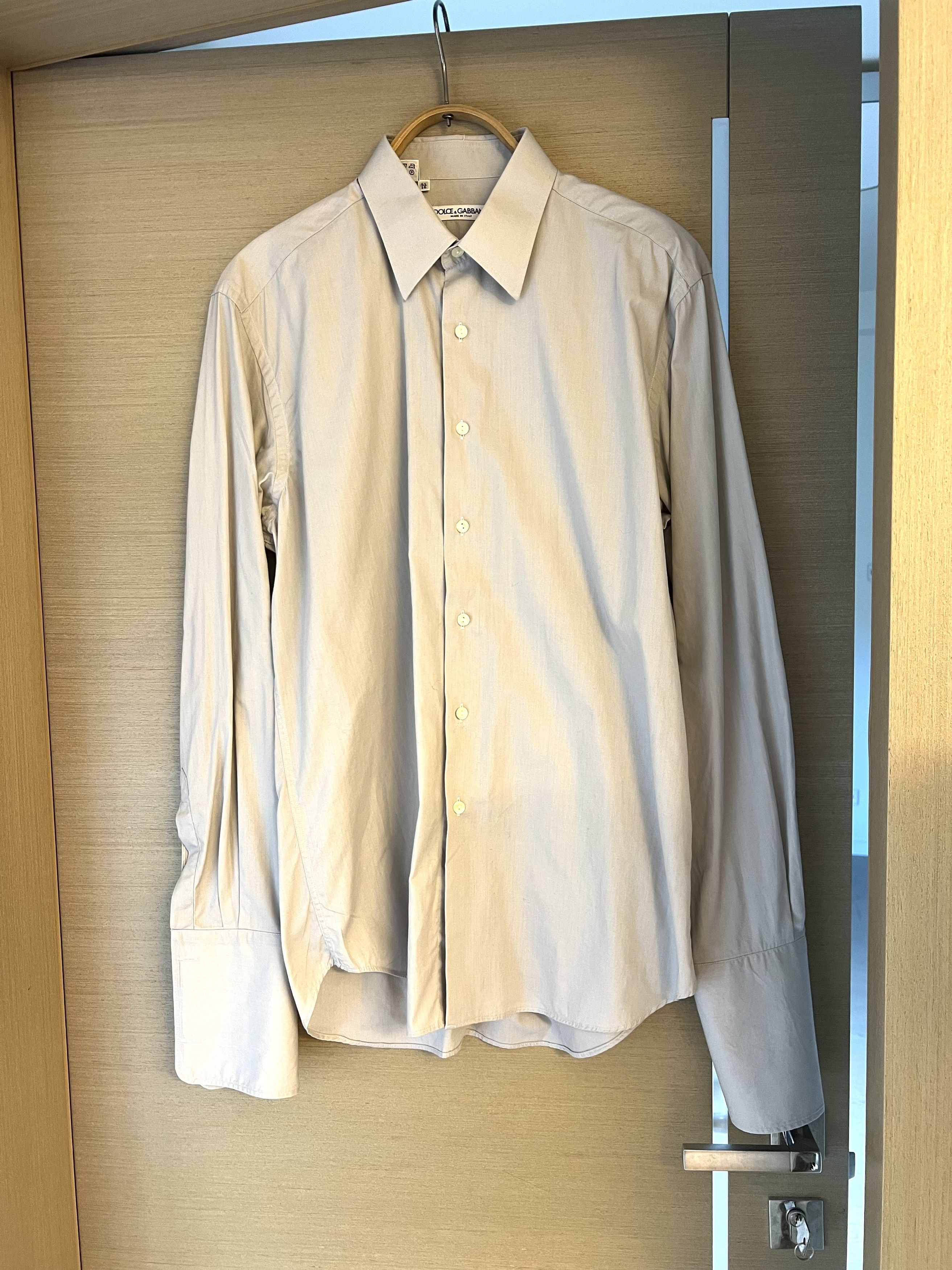 Dolce & Gabbana Vintage Dolce&Gabbana point collar grey dress shirt. Size US L / EU 52-54 / 3 - 4 Thumbnail