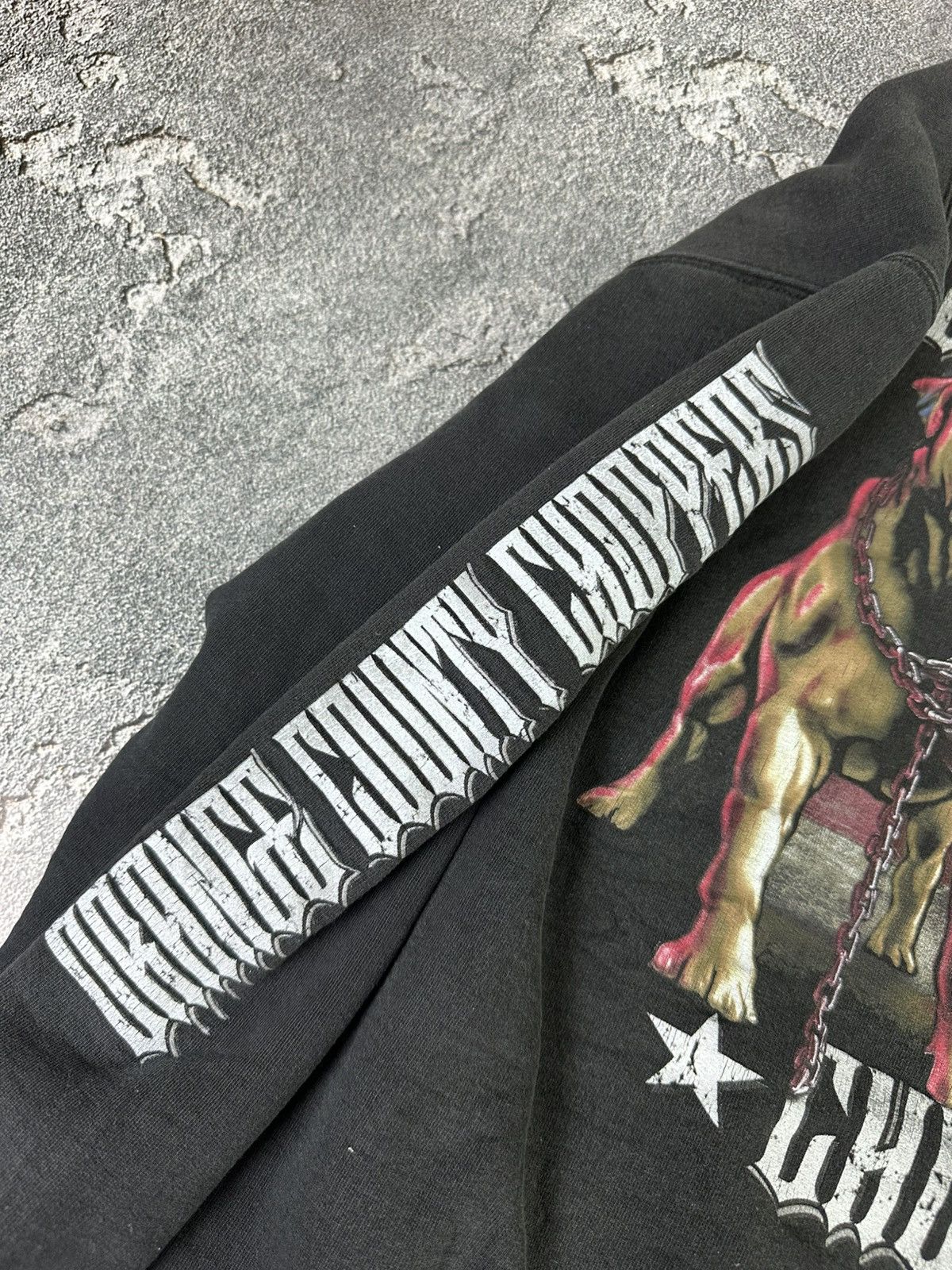 Vintage × West Coast Choppers Vintage Orange Country Choppers Hoodie Size US M / EU 48-50 / 2 - 10 Thumbnail