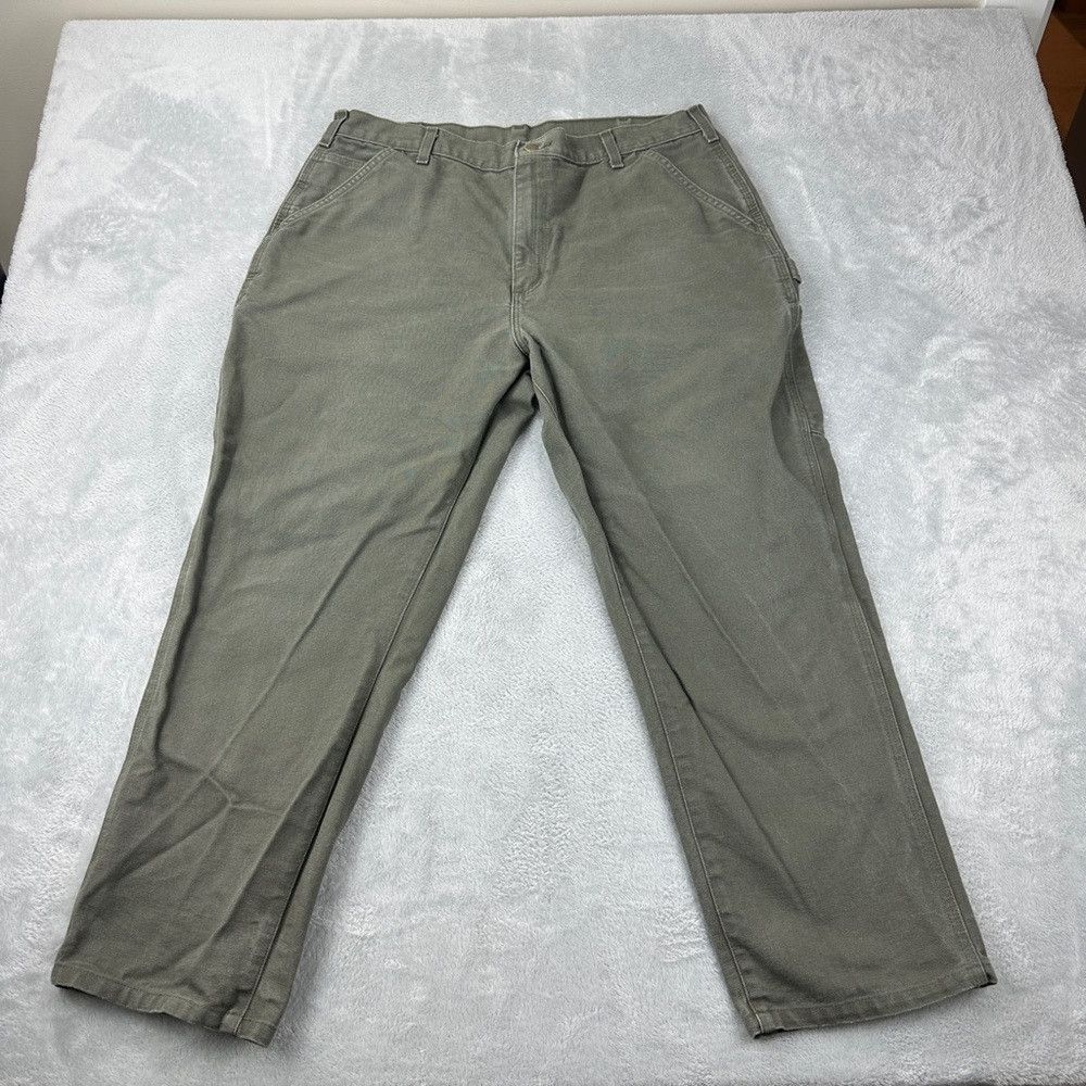 Carhartt Carhartt Rugged Flex Green Cargo Pants Men’s Size 38 x 30 Size US 38 / EU 54 - 5 Thumbnail
