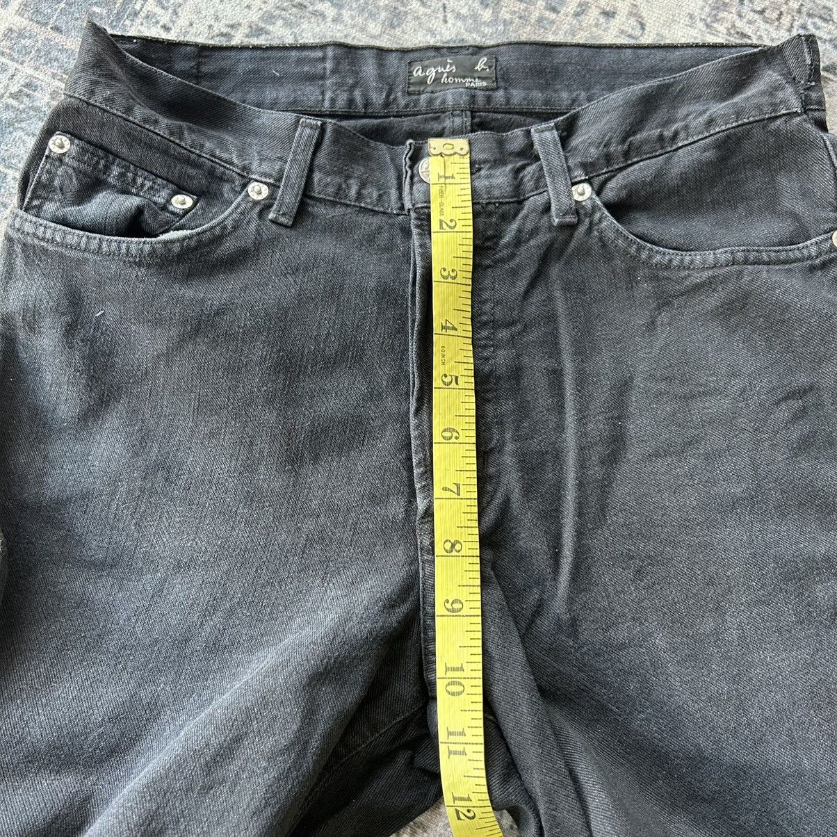 agnes b. Agnes.b Black Plain Jeans Size US 29 - 16 Thumbnail