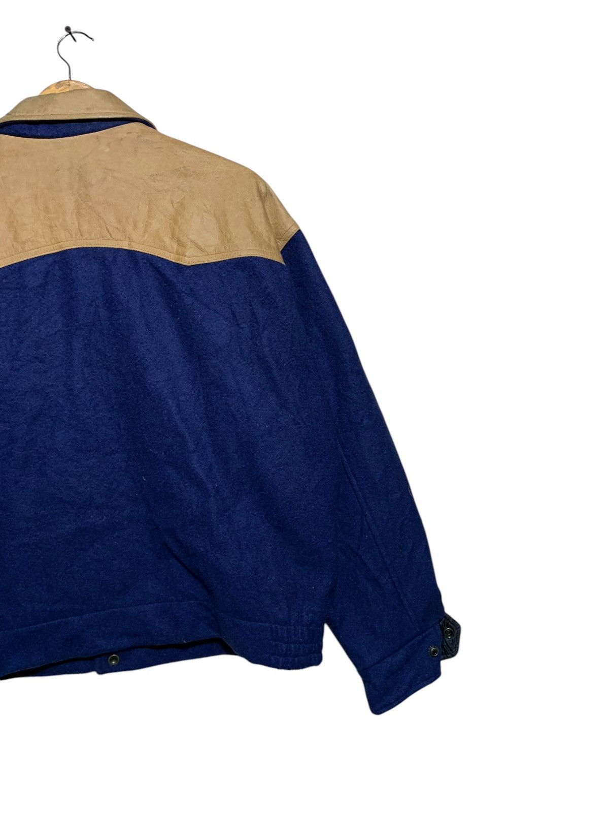 Vintage 🔥VTG SUN CRUZ LEATHER /WOOL BOMBER JACKETS Size US L / EU 52-54 / 3 - 5 Thumbnail