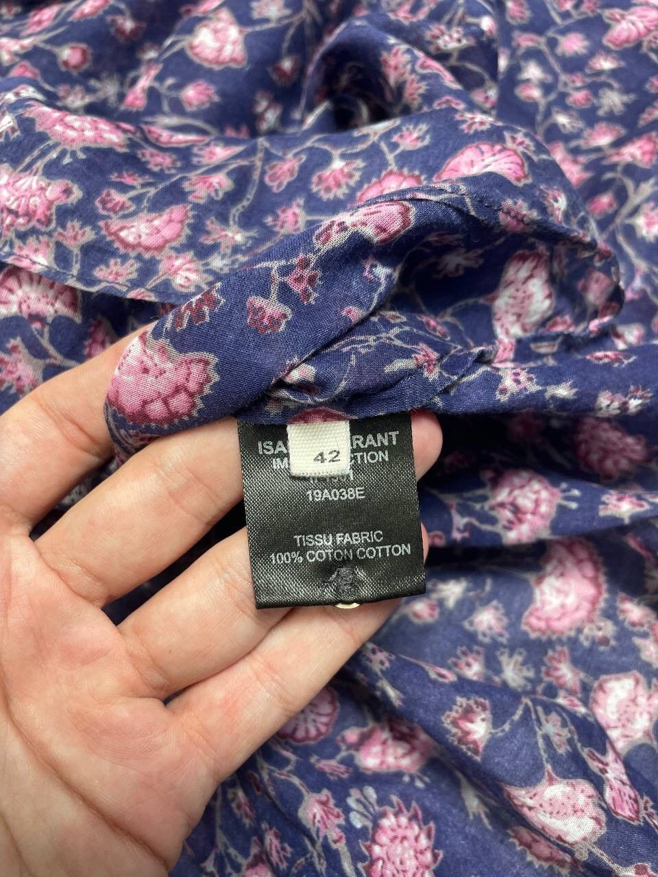 Isabel Marant Etoile Vintage Isabel Marant Etoile Button Blouse Floral Y2K Size M / US 6-8 / IT 42-44 - 6 Thumbnail
