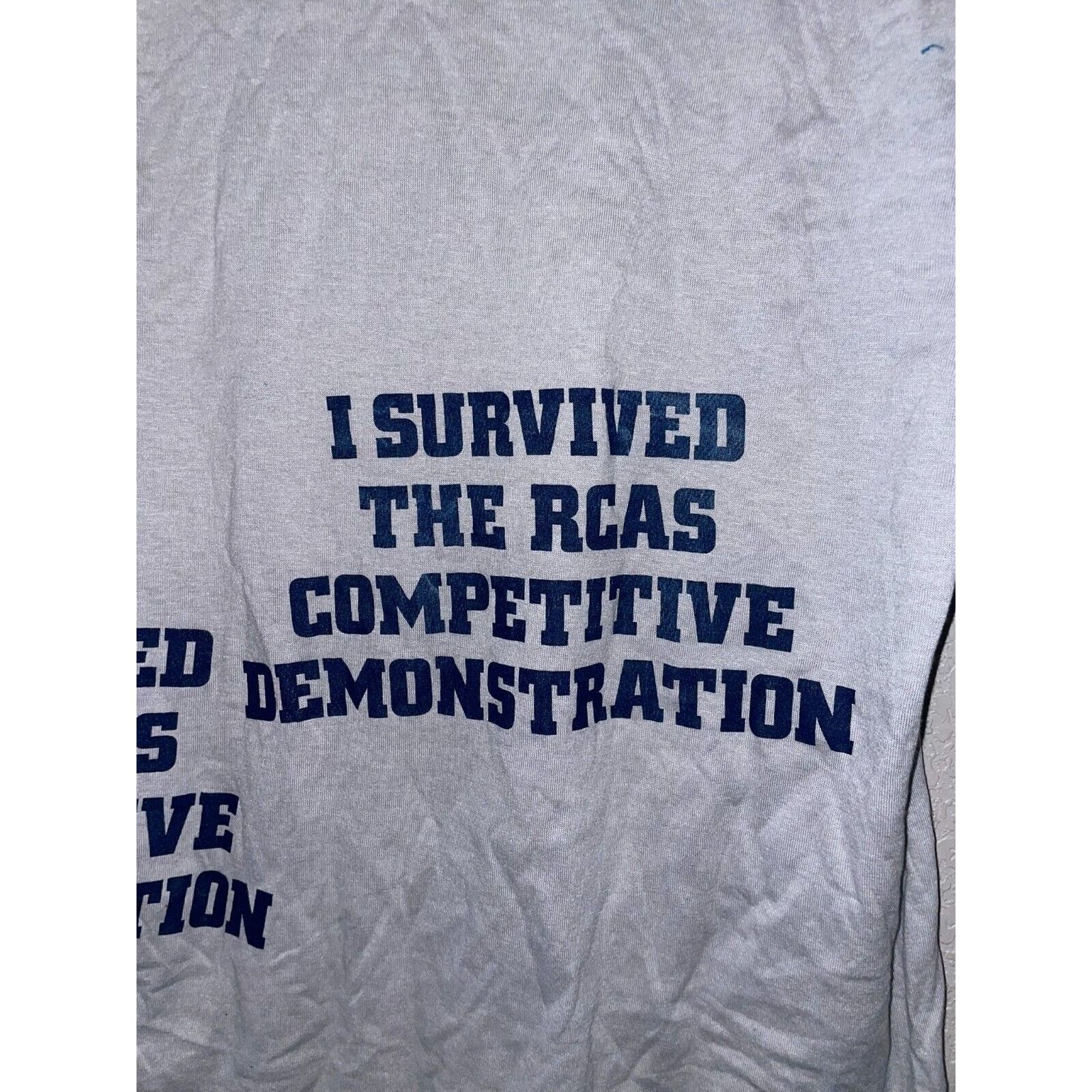 Jerzees Vintage RCAS Shirt Test Print Do It Right Now Tee VTG M Size US M / EU 48-50 / 2 - 9 Thumbnail